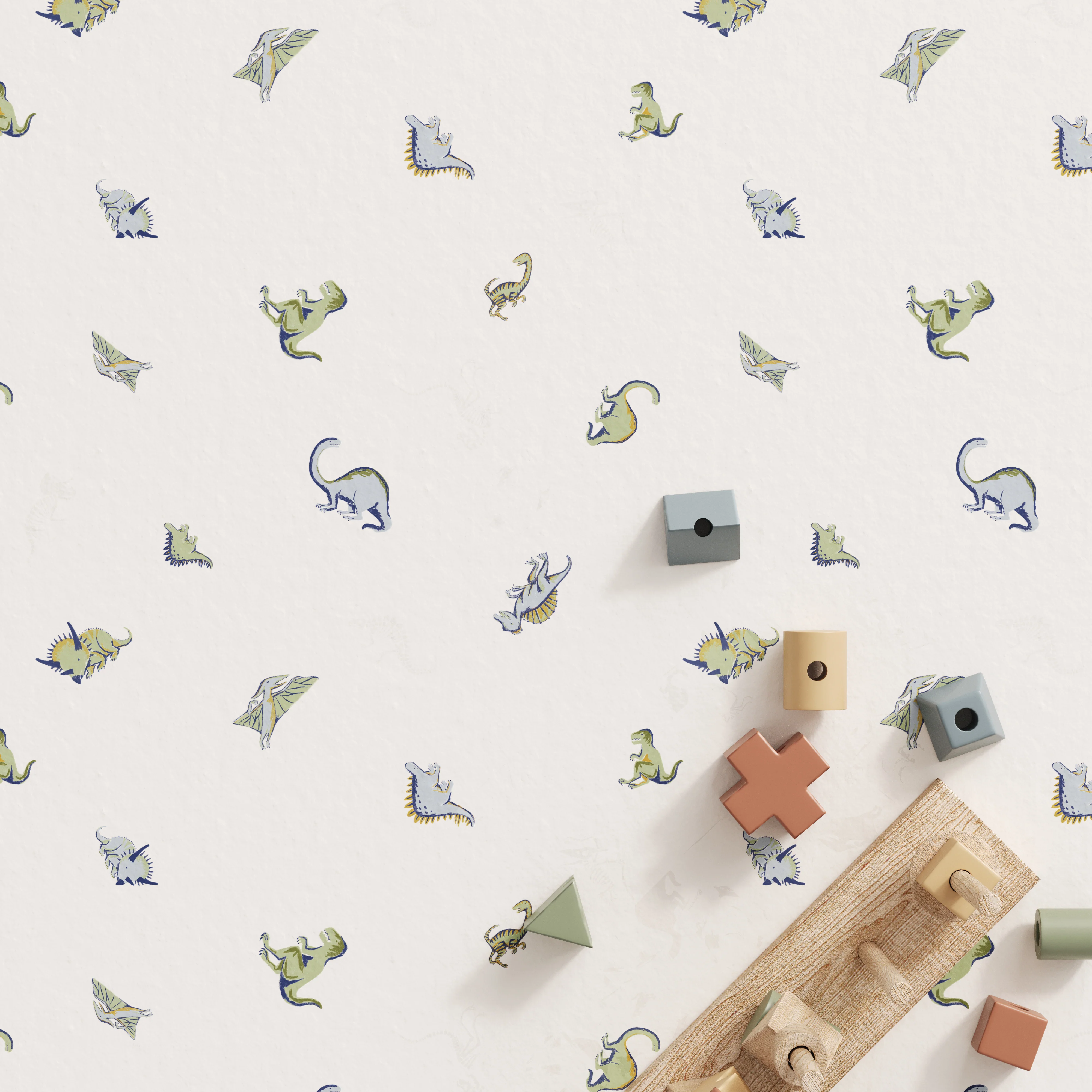 Dinosaur Island Crib Sheet Set - Image 3