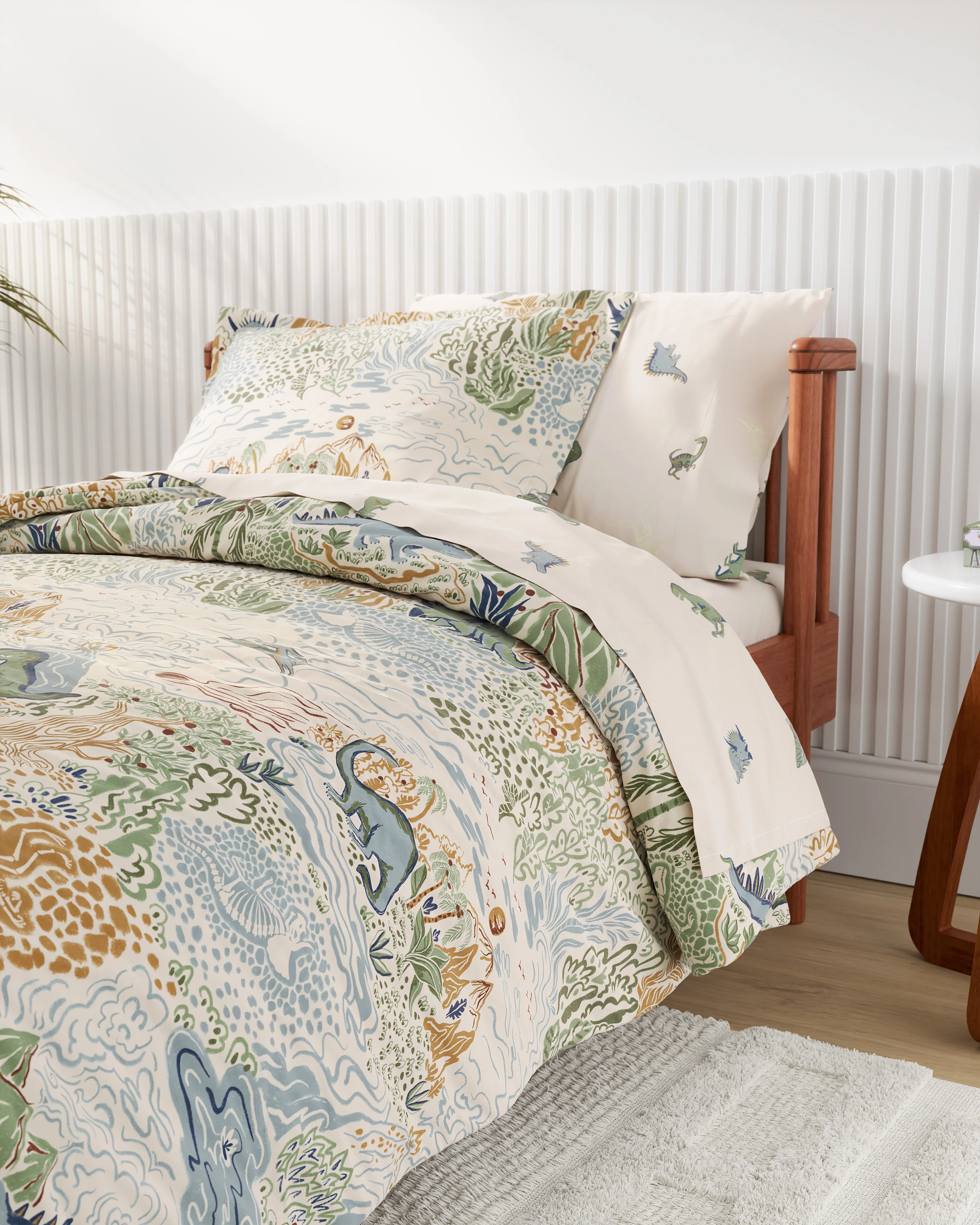 Dinosaur Island Twin Duvet Cover Set - Image 4