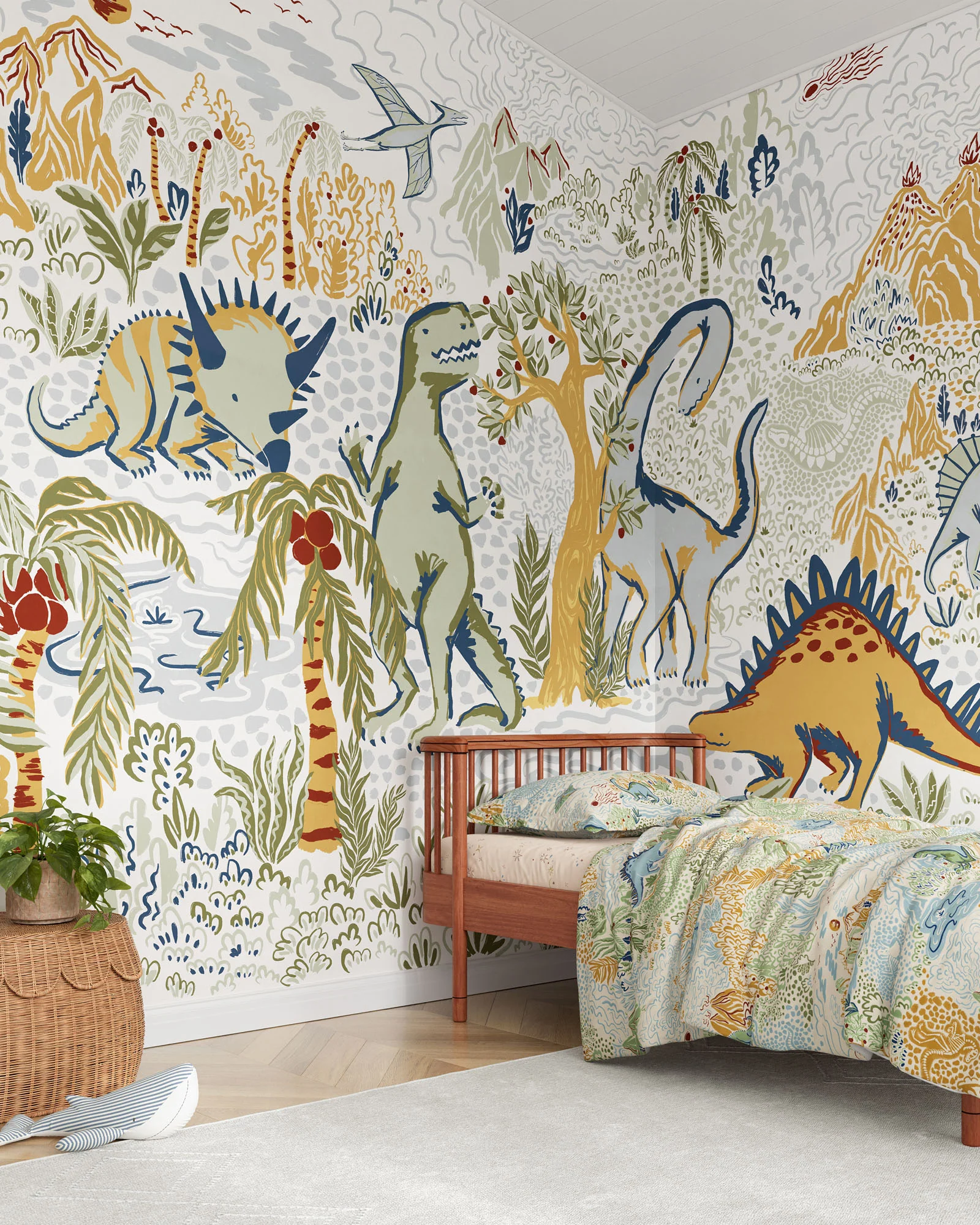 Dinosaur Island Wall Mural - Image 4
