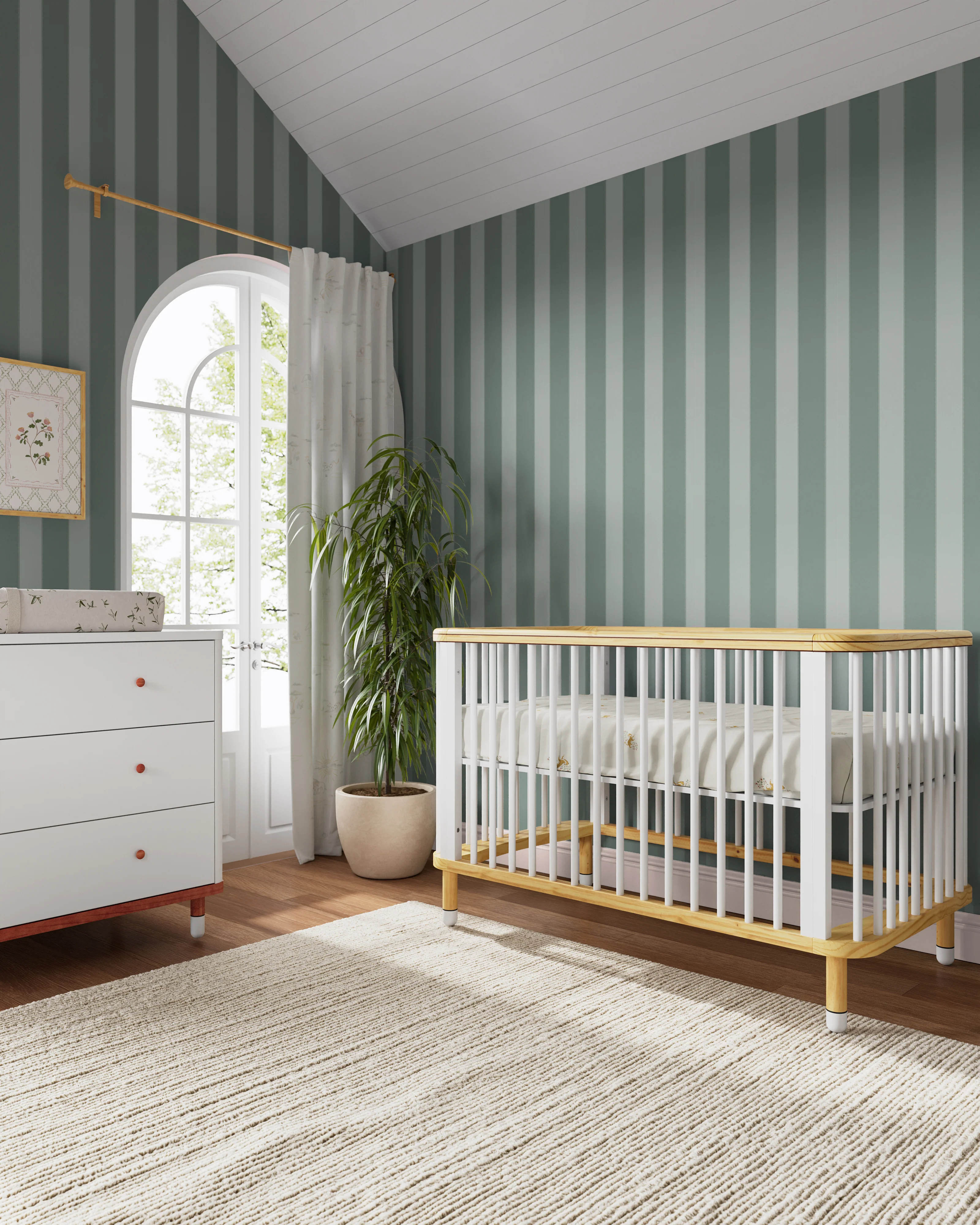 Dipped Stripe Wallpaper - Image 11