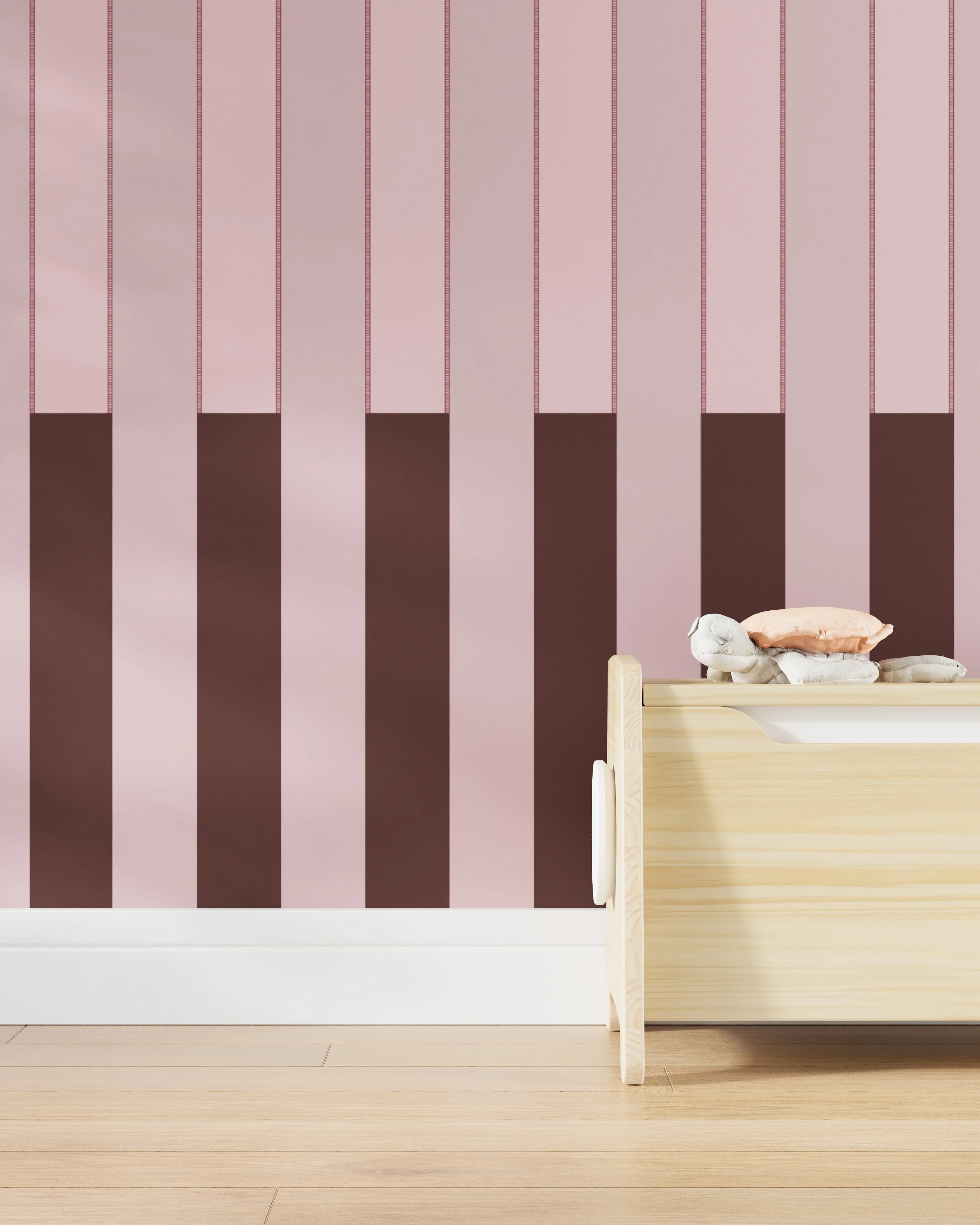 Dipped Stripe Wallpaper - Image 5