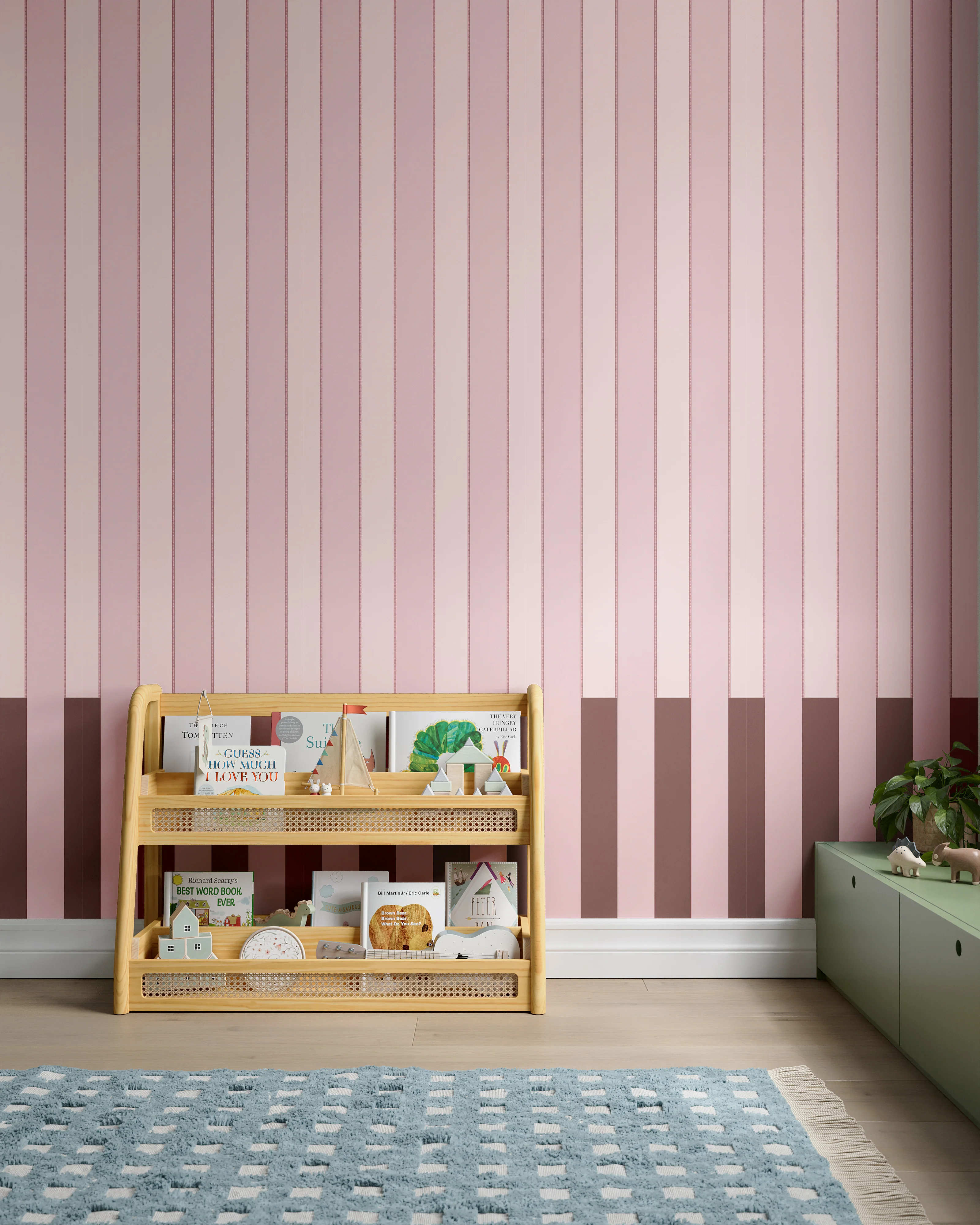 Dipped Stripe Wallpaper - Image 7