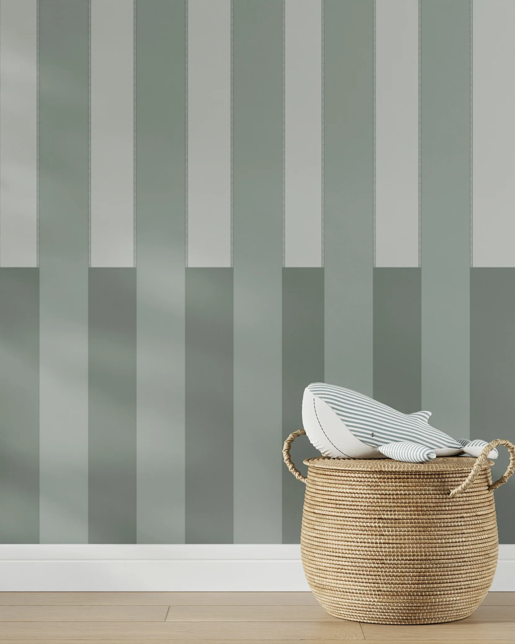 Dipped Stripe Wallpaper - Image 9