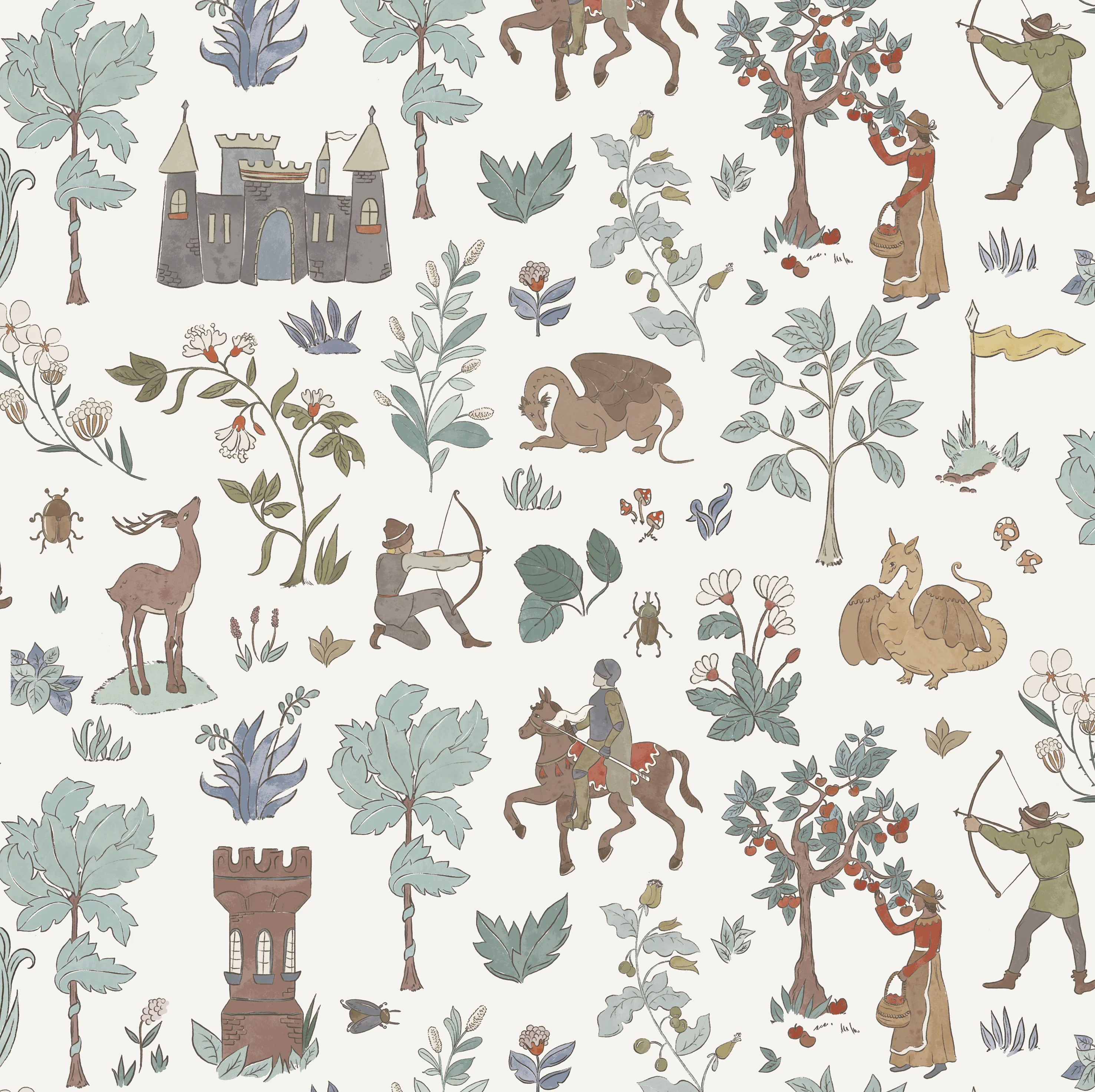 Dragon's Glen Wallpaper Sample - Image 2