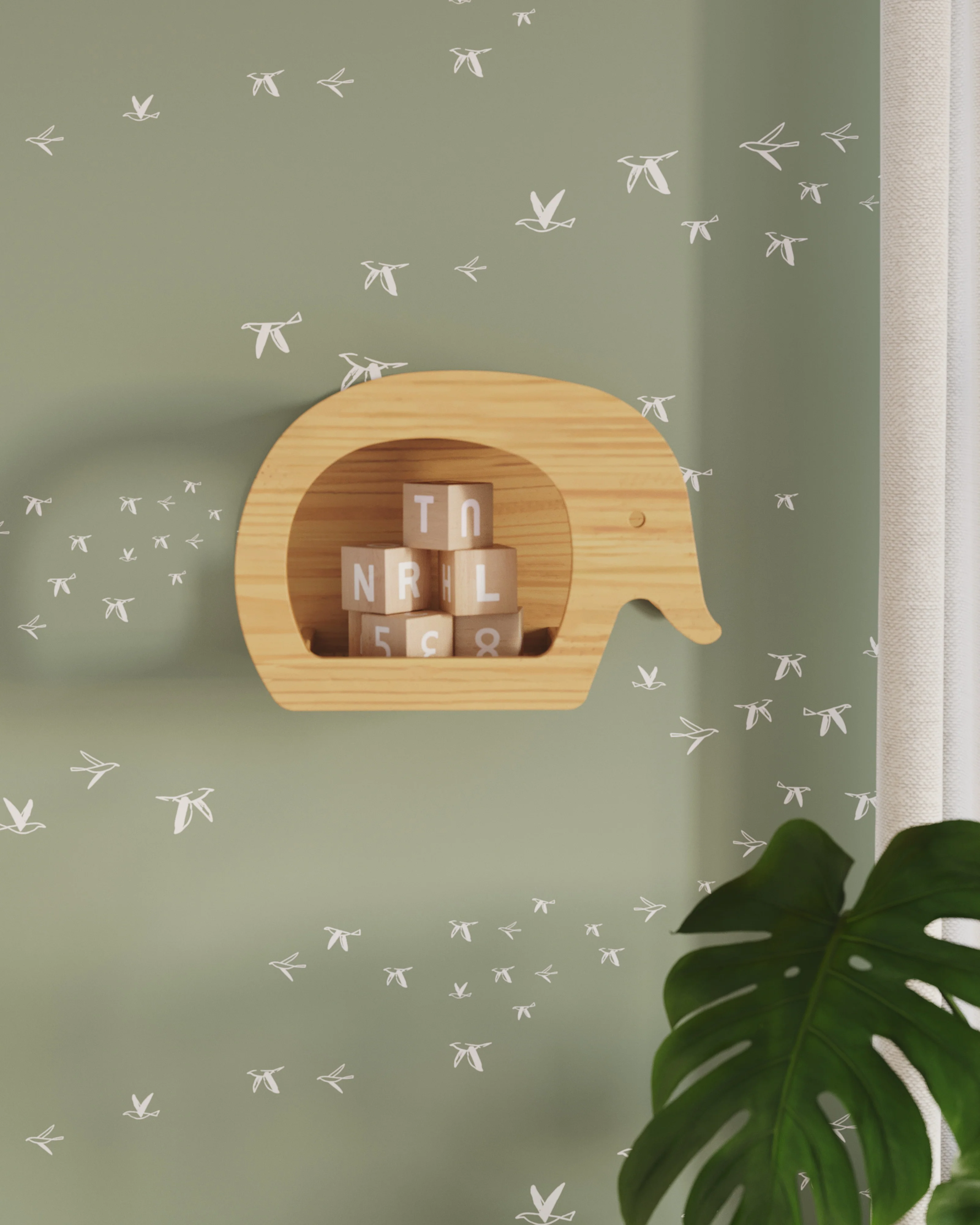 Elephant Floating Shelf - Image 4