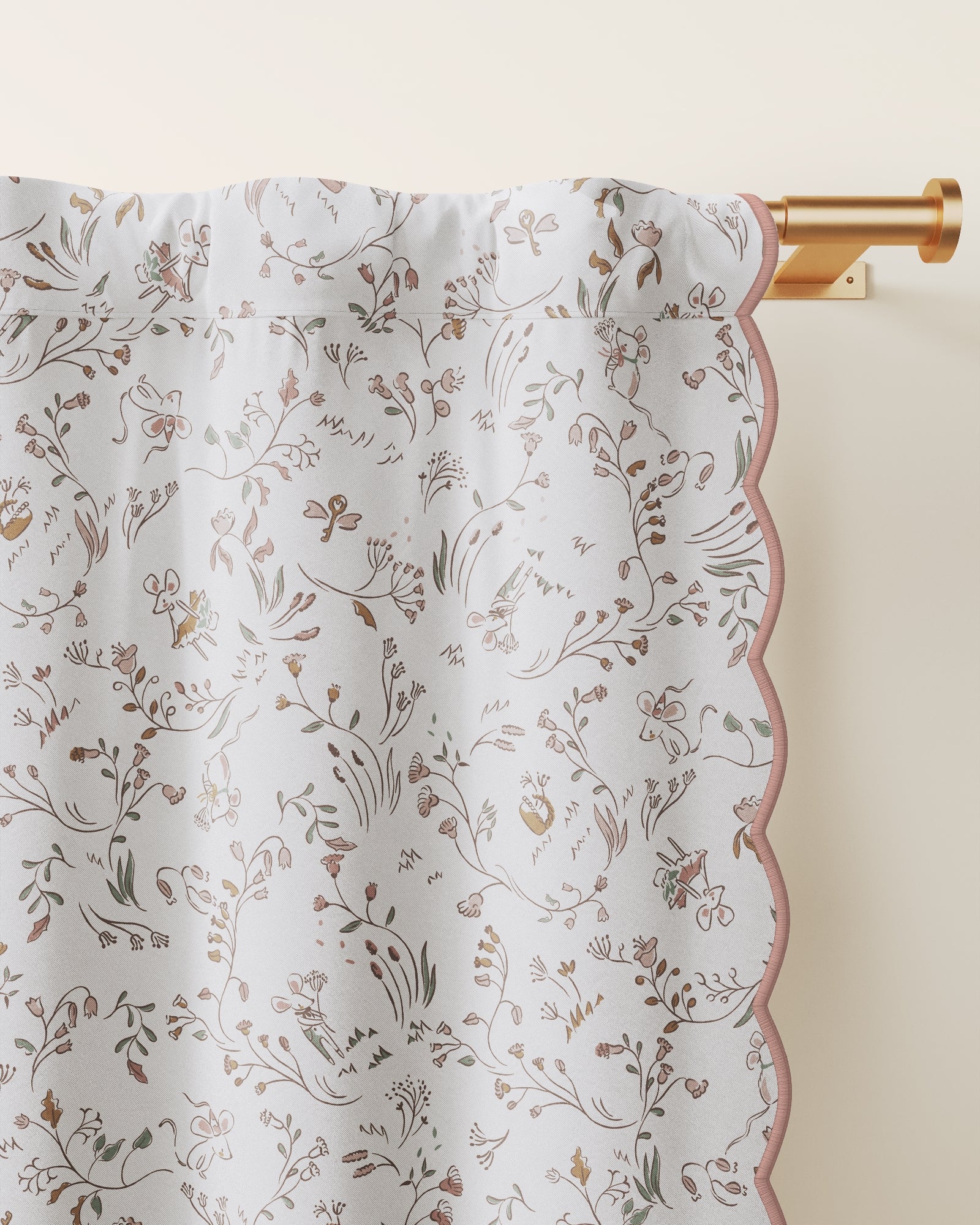 Enchanted Kingdom Embroidered Blackout Curtain - Image 3