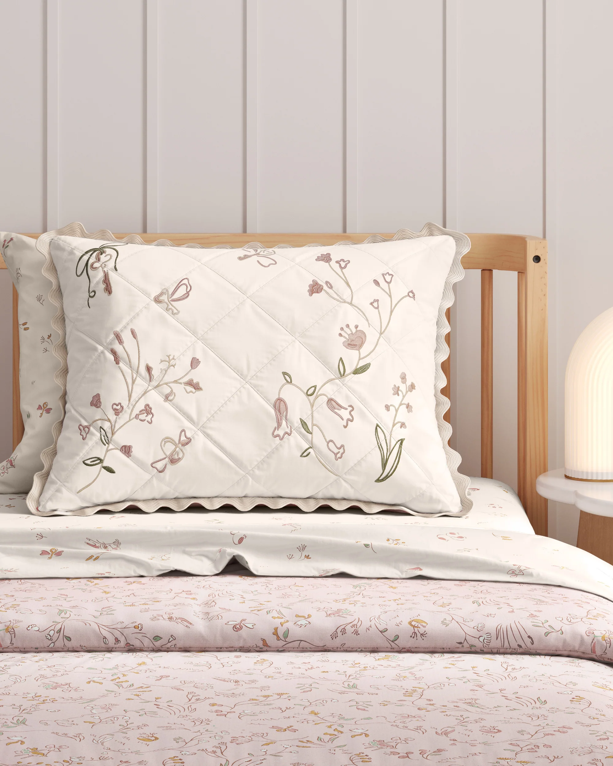 Enchanted Kingdom Embroidered Twin Sham - Image 3