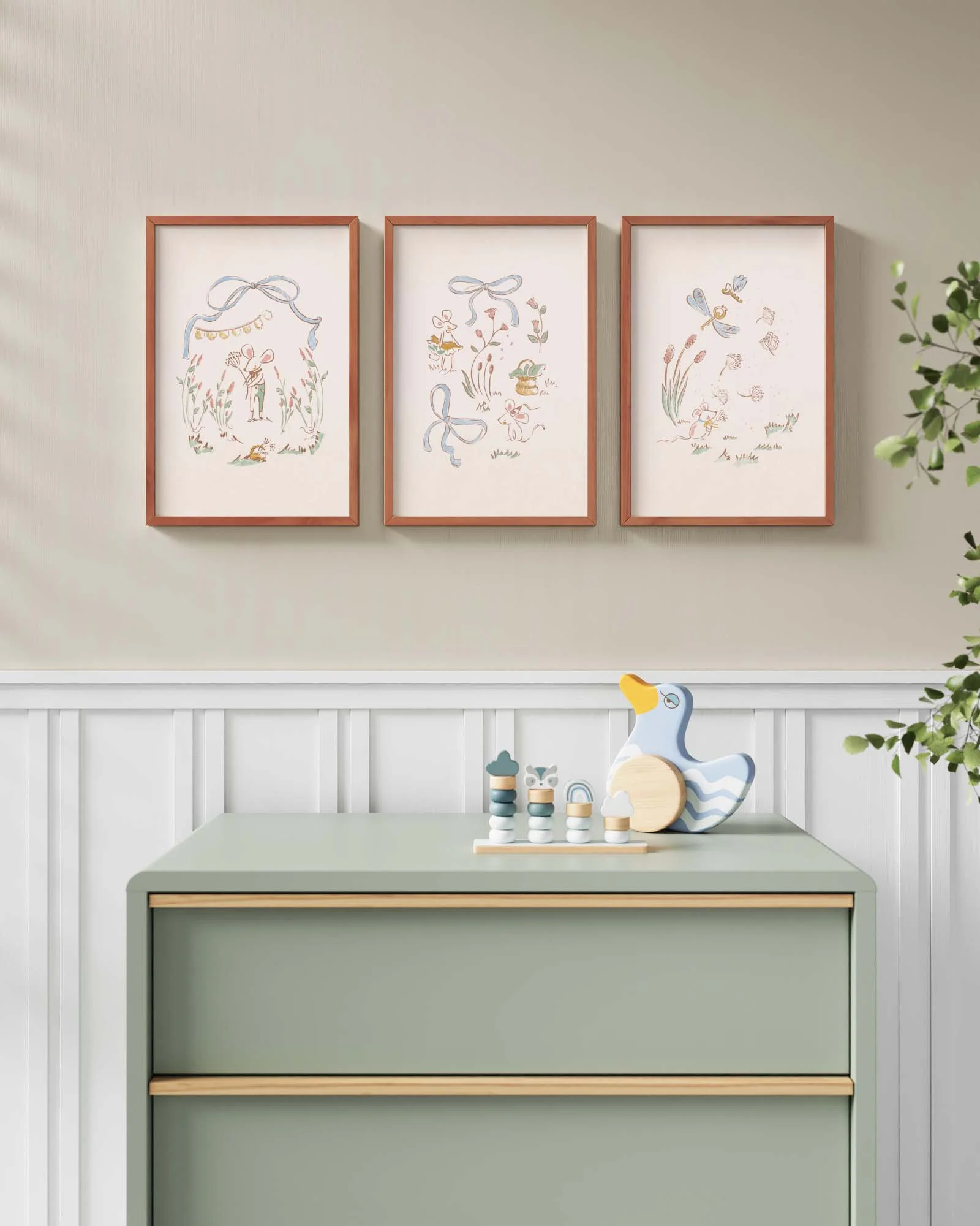 Enchanted Kingdom Framed Wall Art Set - Image 3