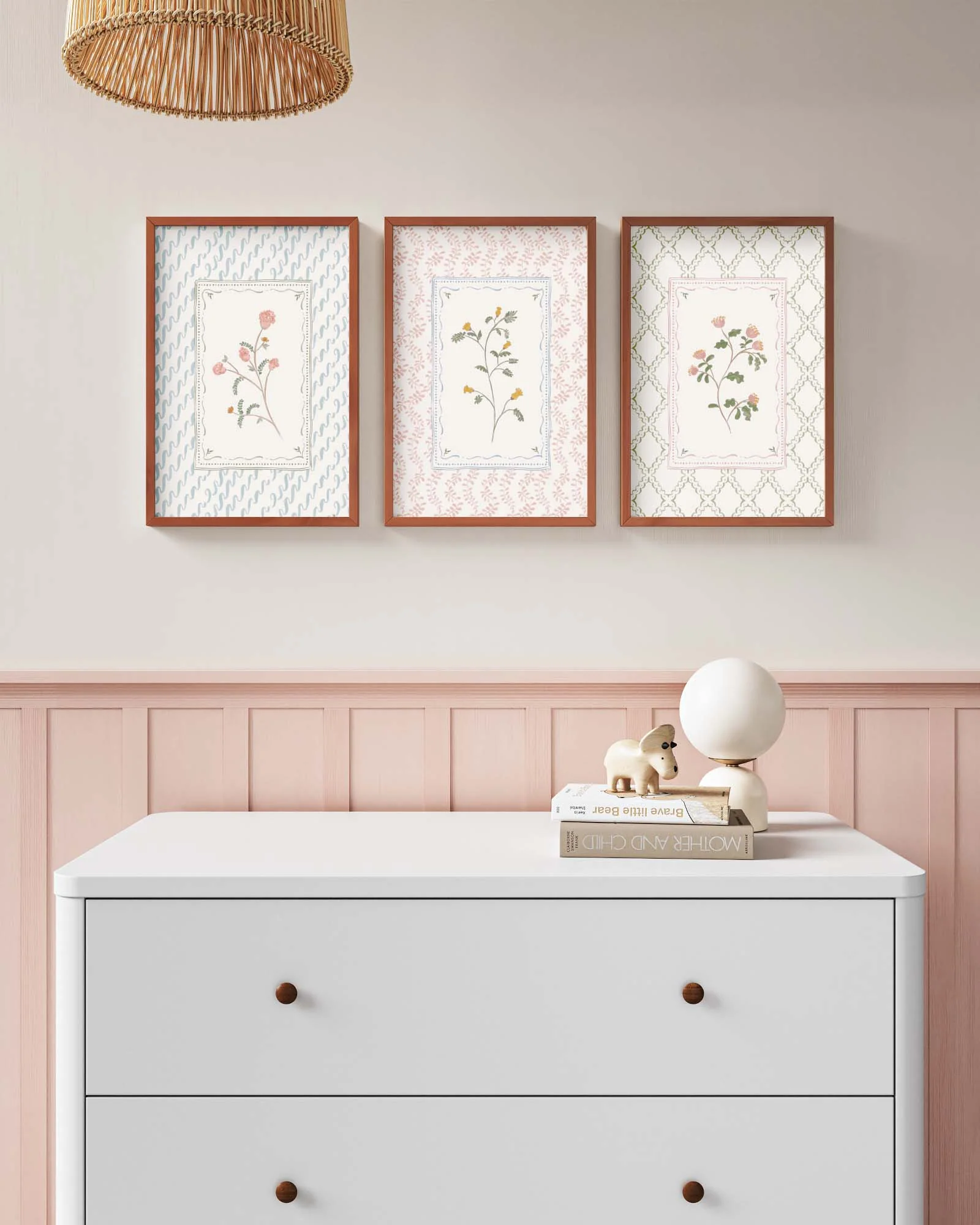 Fairy Garden Framed Wall Art Set - Image 3