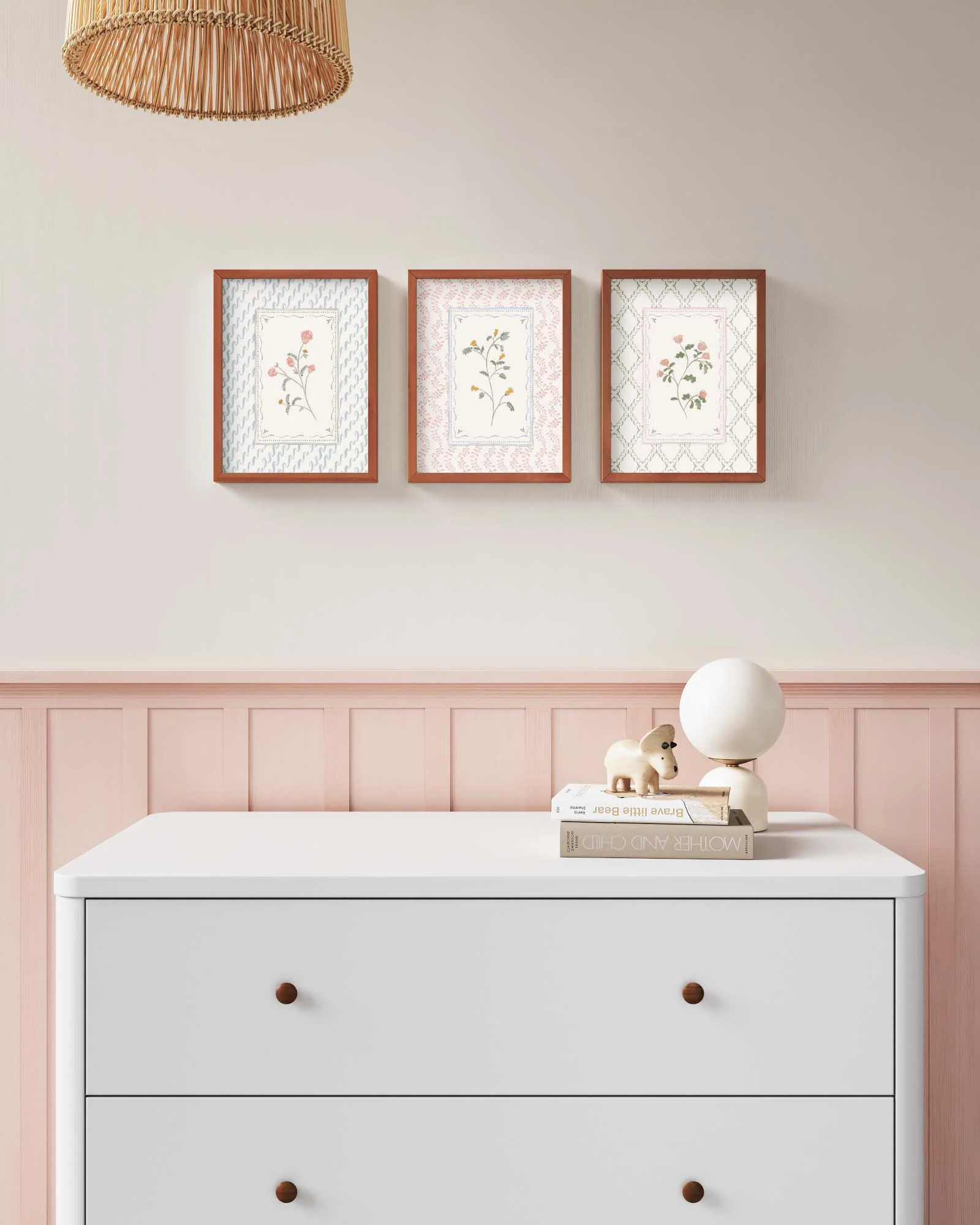 Fairy Garden Framed Wall Art Set - Image 4