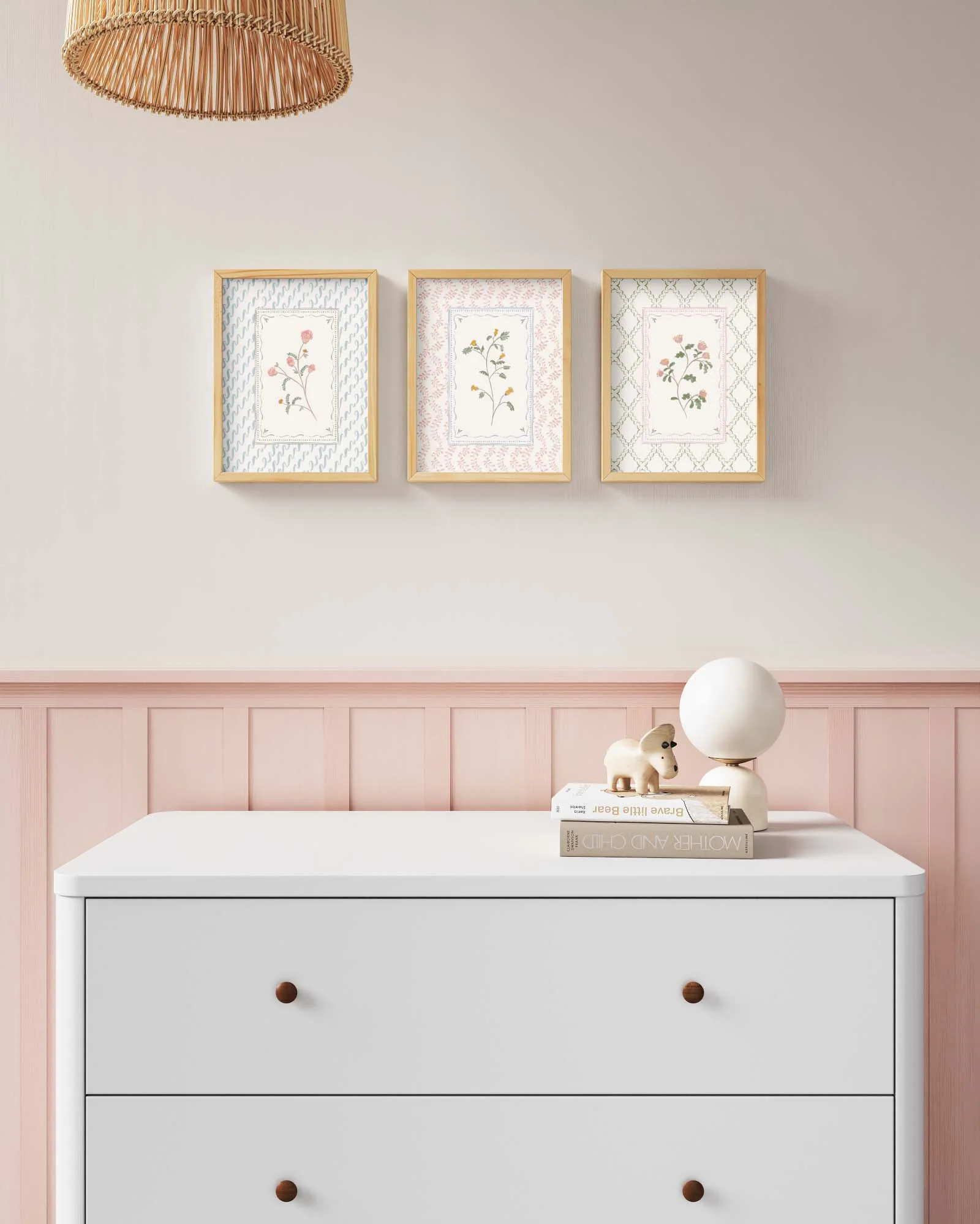 Fairy Garden Framed Wall Art Set - Image 5