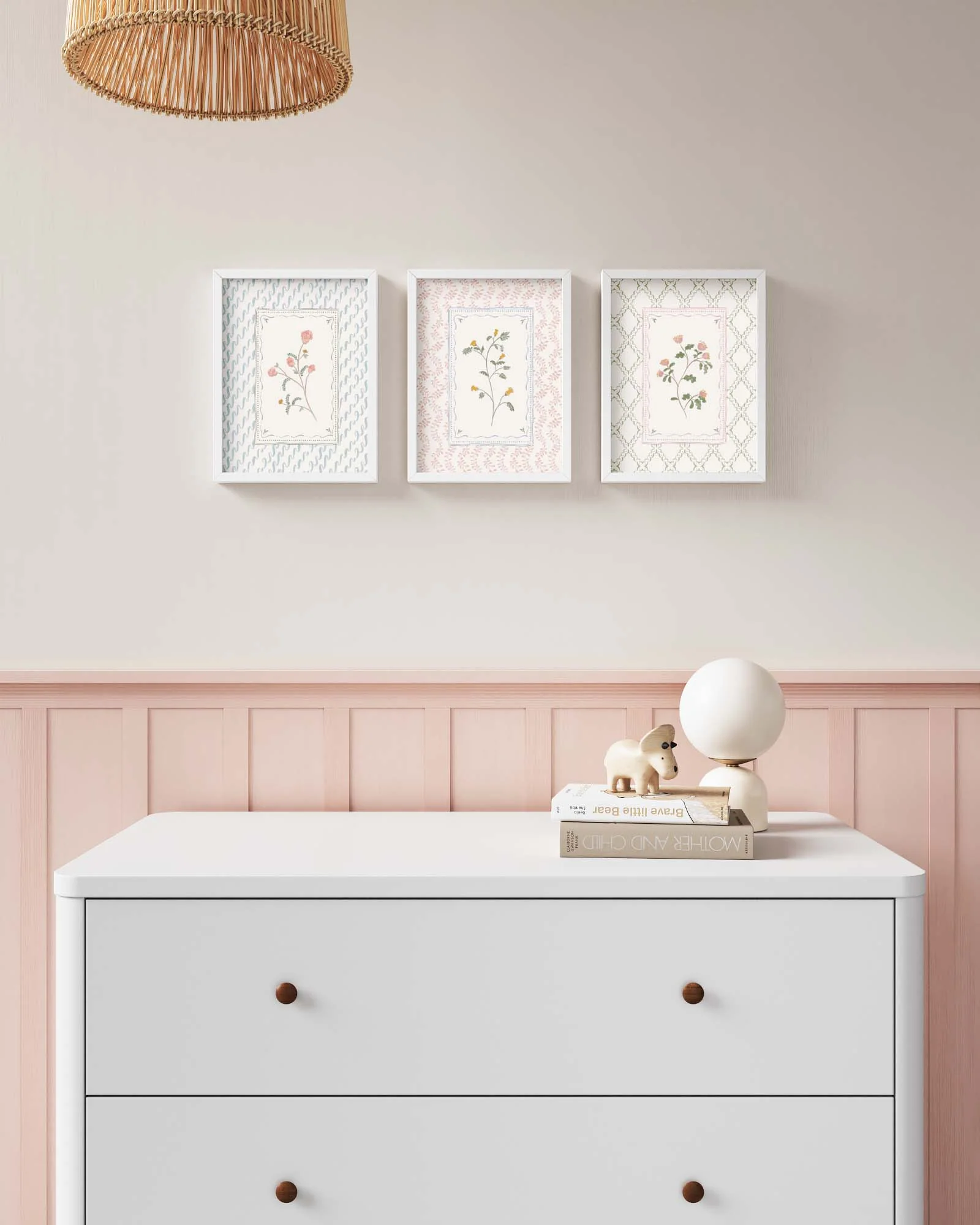 Fairy Garden Framed Wall Art Set - Image 6