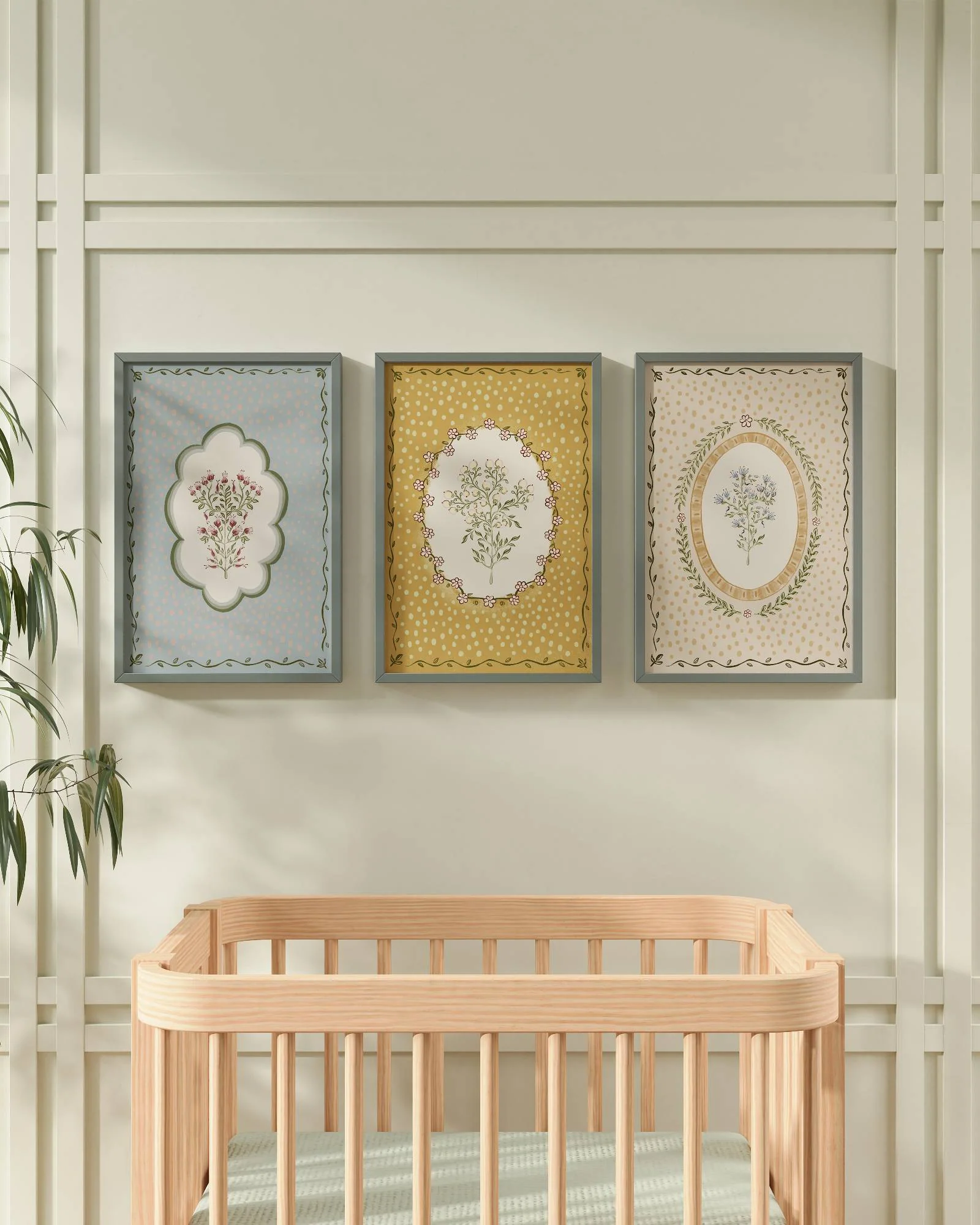 Fall Florals Wall Art Set - Image 2