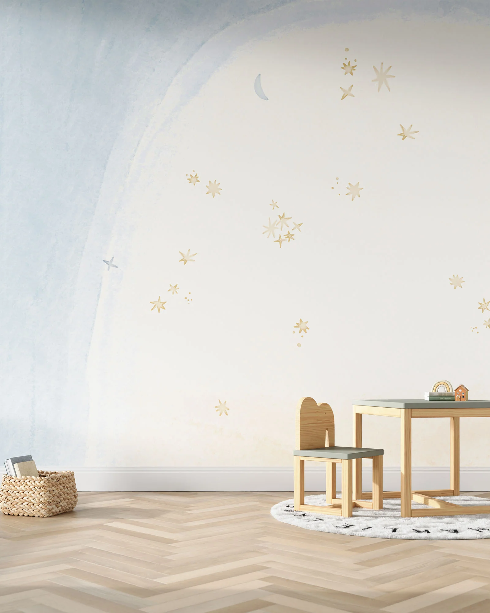 Folk Poetry Wall Mural - Image 3