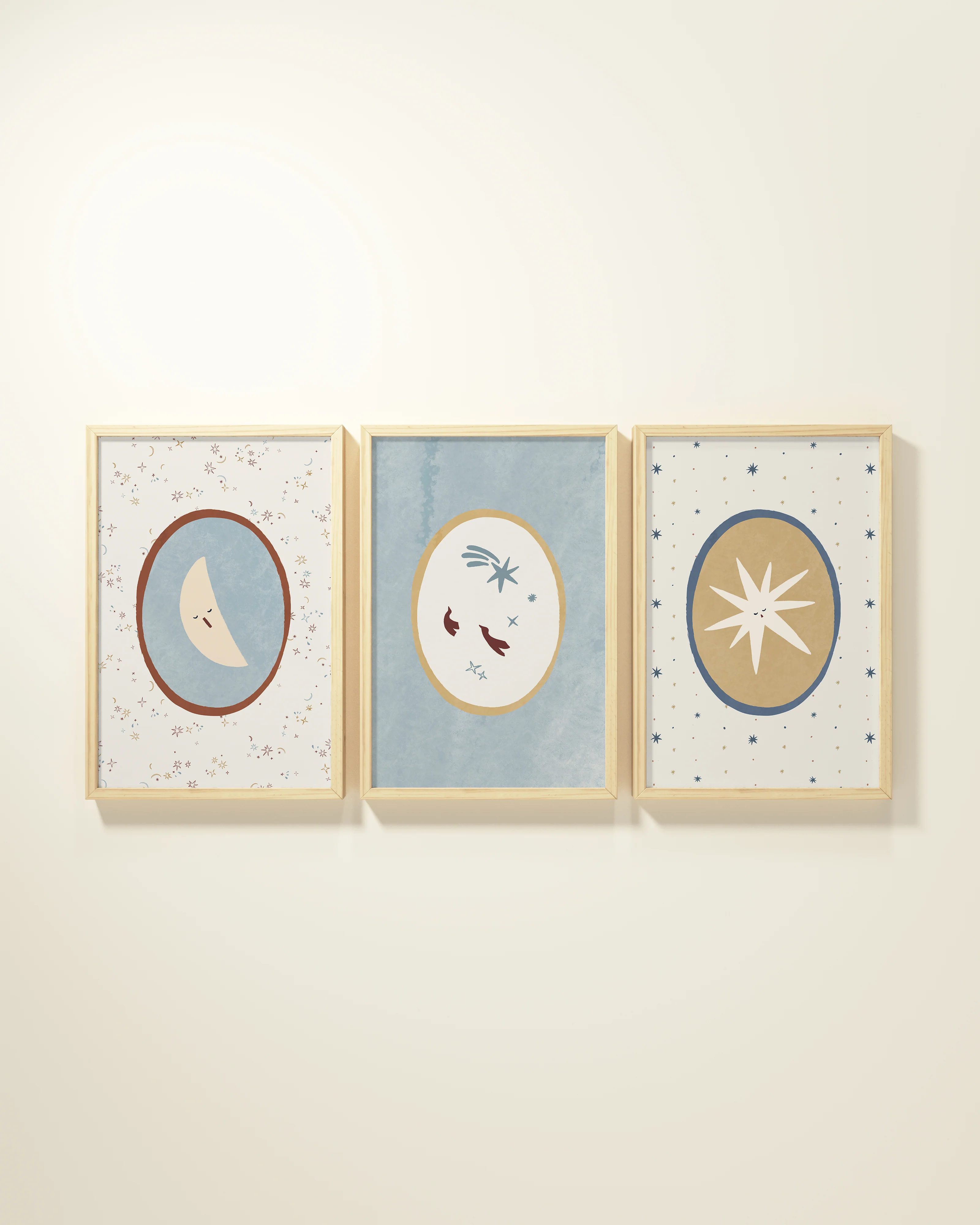 Folk Poetry Framed Wall Art Set - Image 9