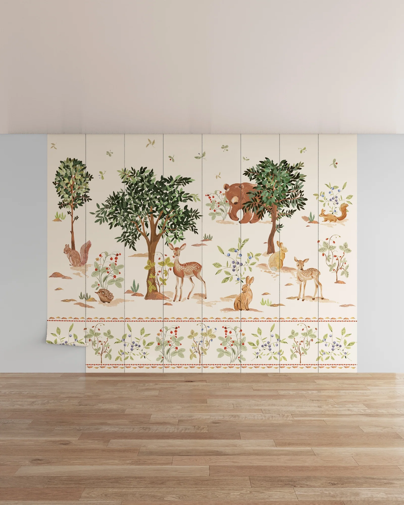 Forest Friends Wall Mural - Image 6