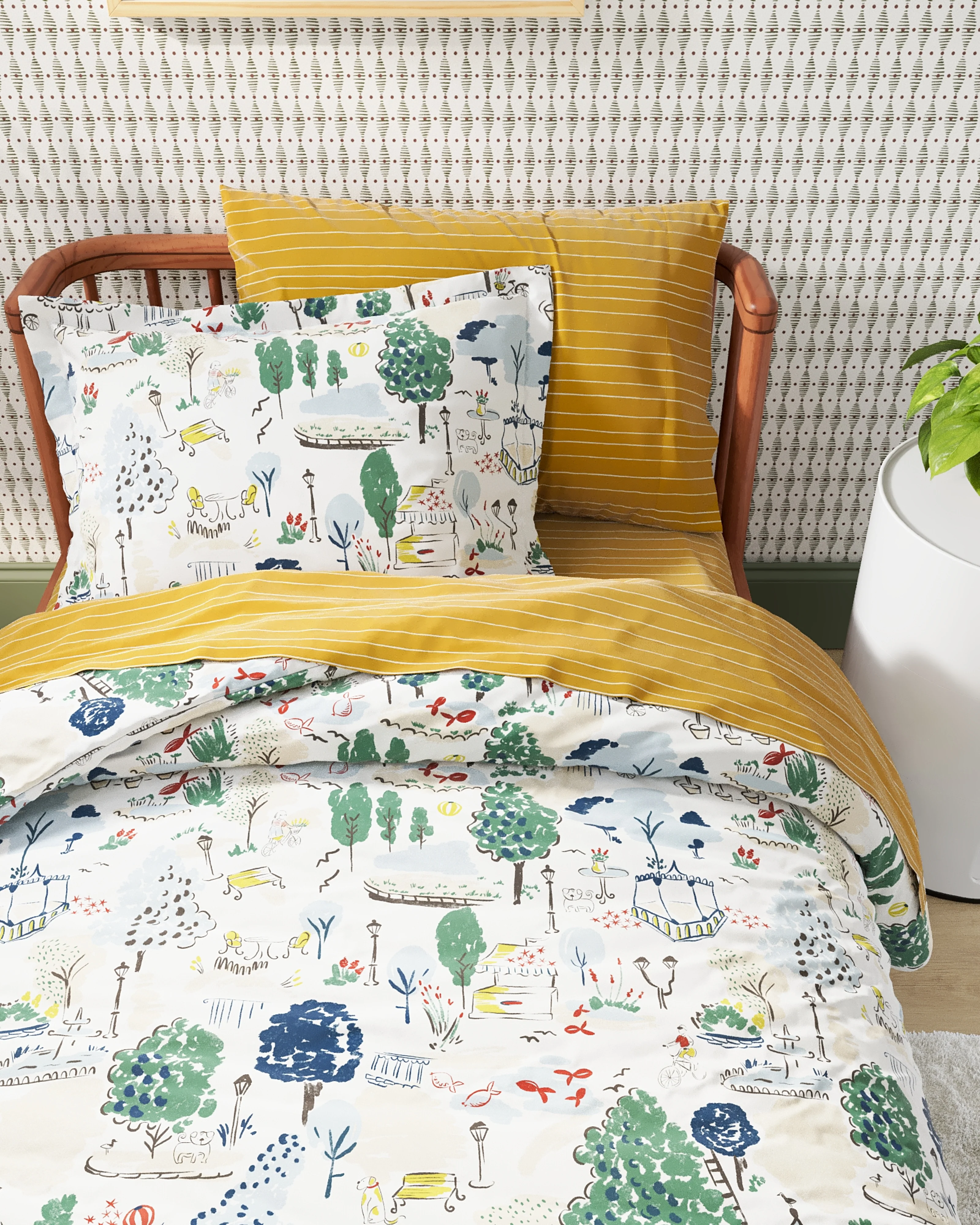 Tuileries Twin Duvet Cover Set - Image 3