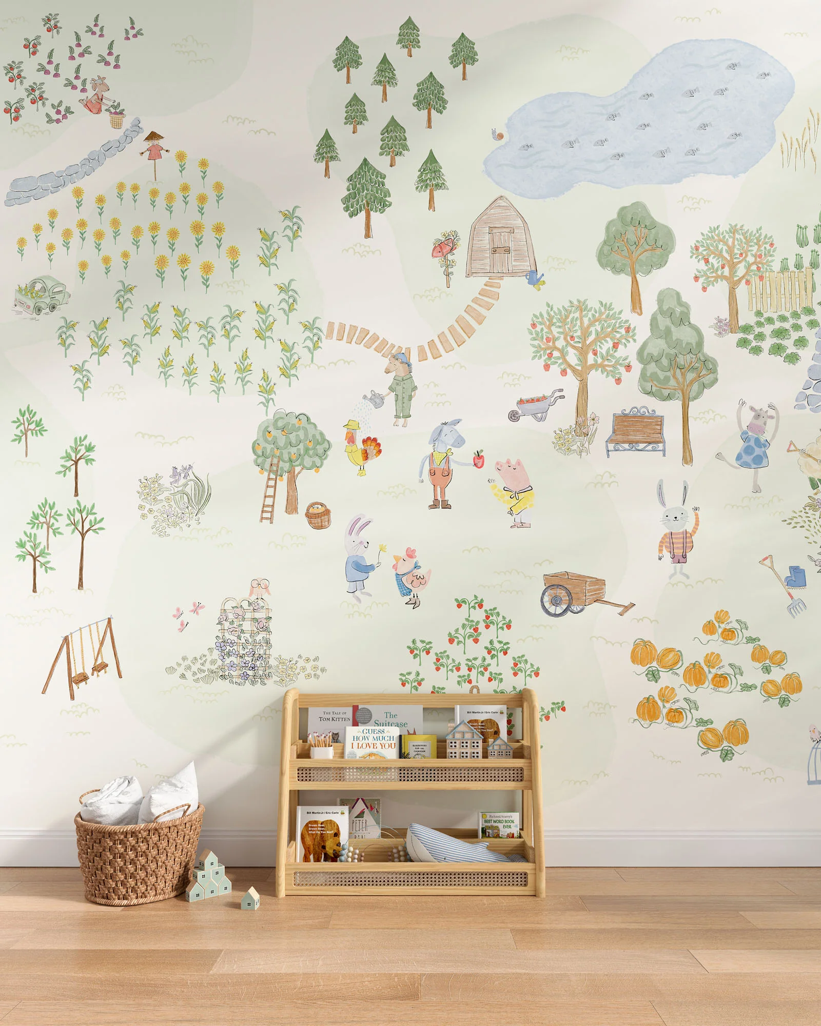 Friendly Farm Wall Mural - Image 2