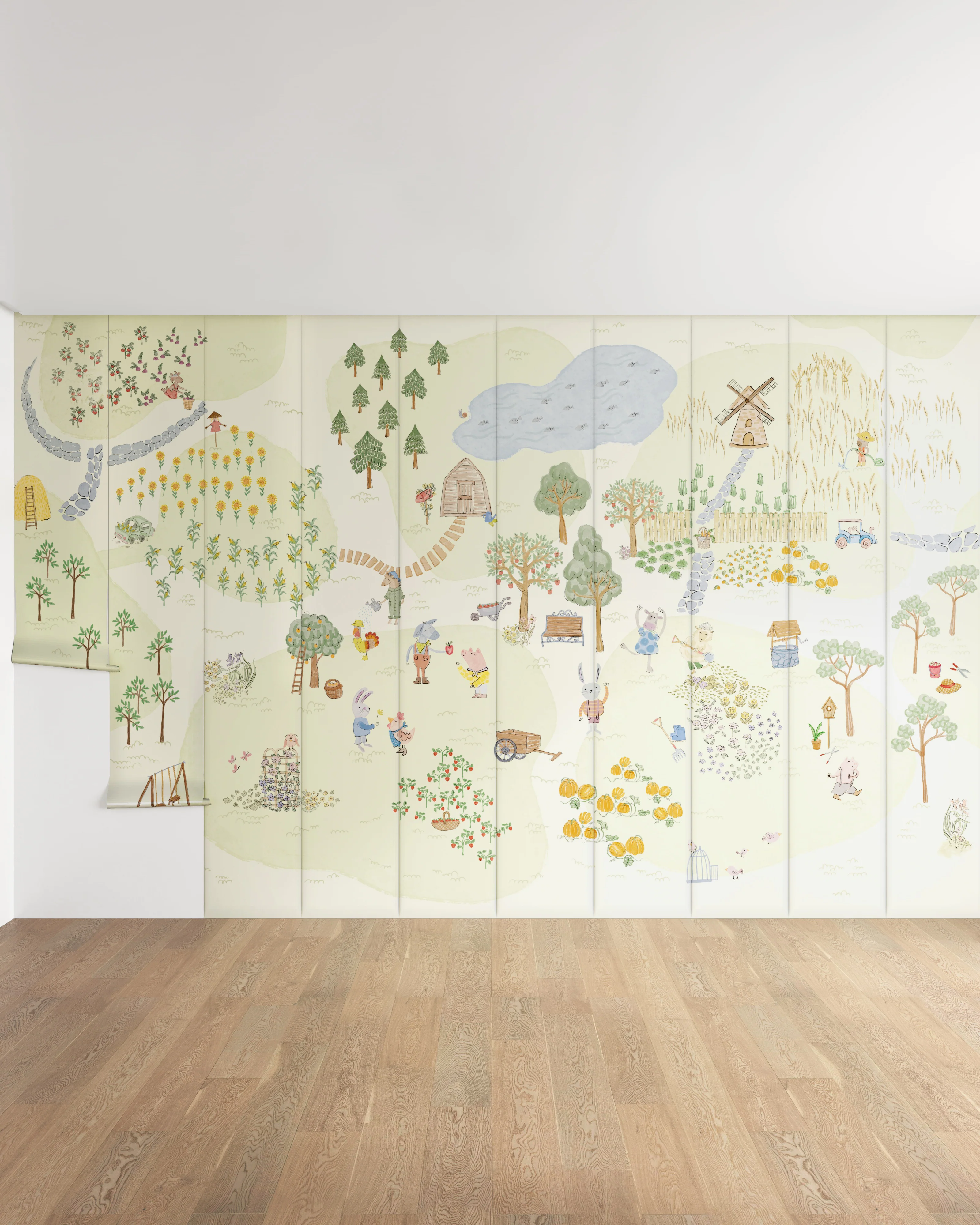 Friendly Farm Wall Mural - Image 5