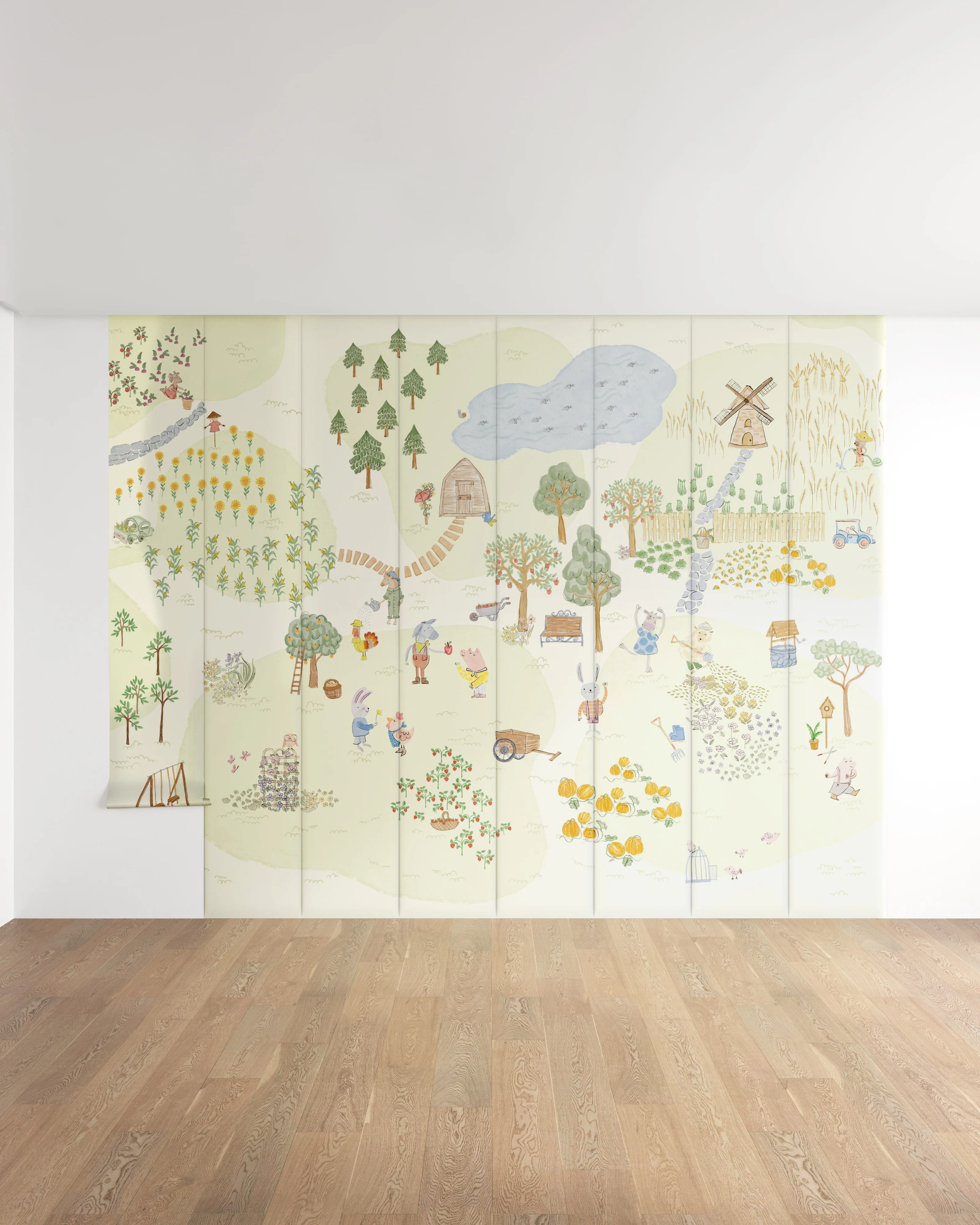 Friendly Farm Wall Mural - Image 6