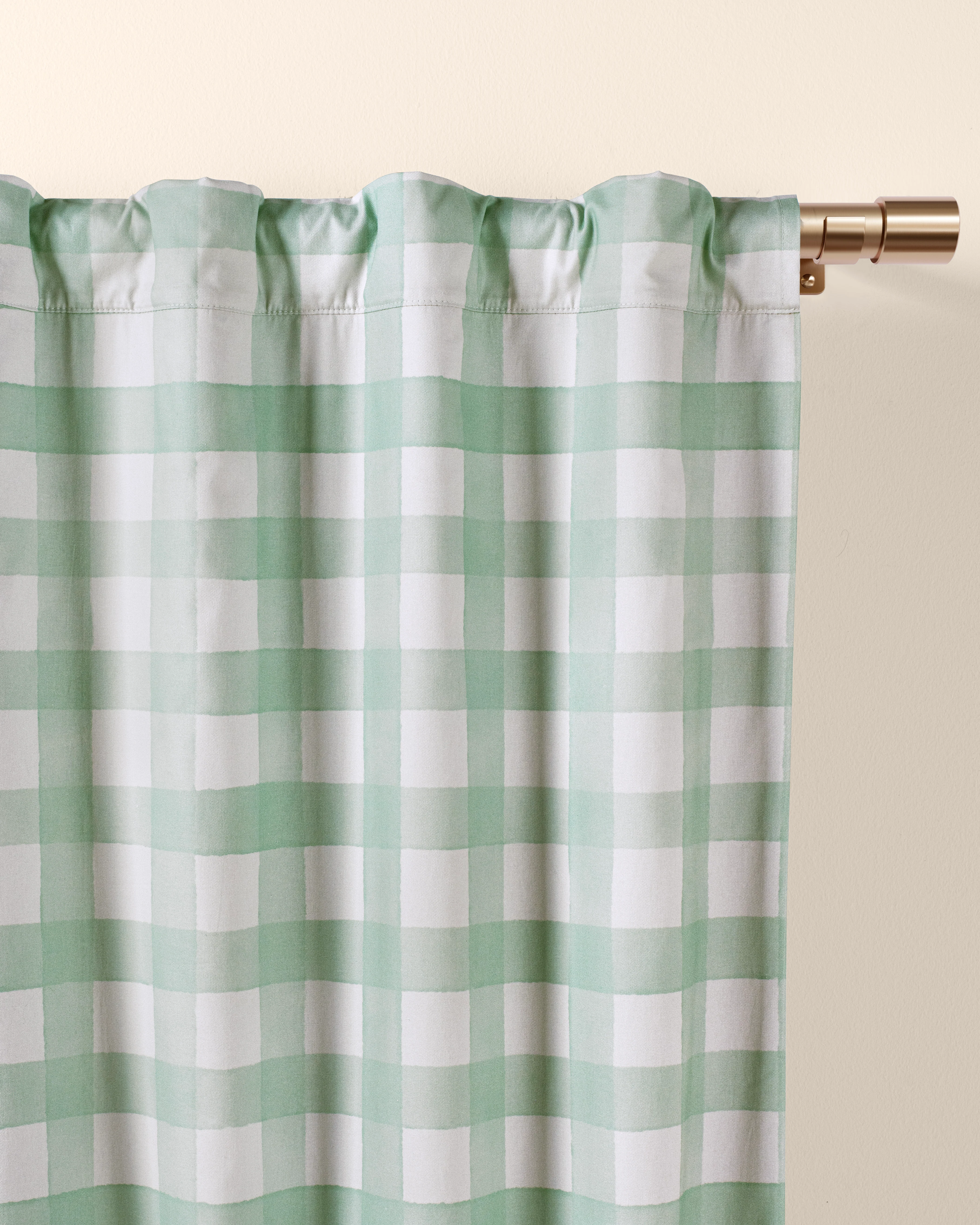 Gingham Blackout Curtain - Image 3