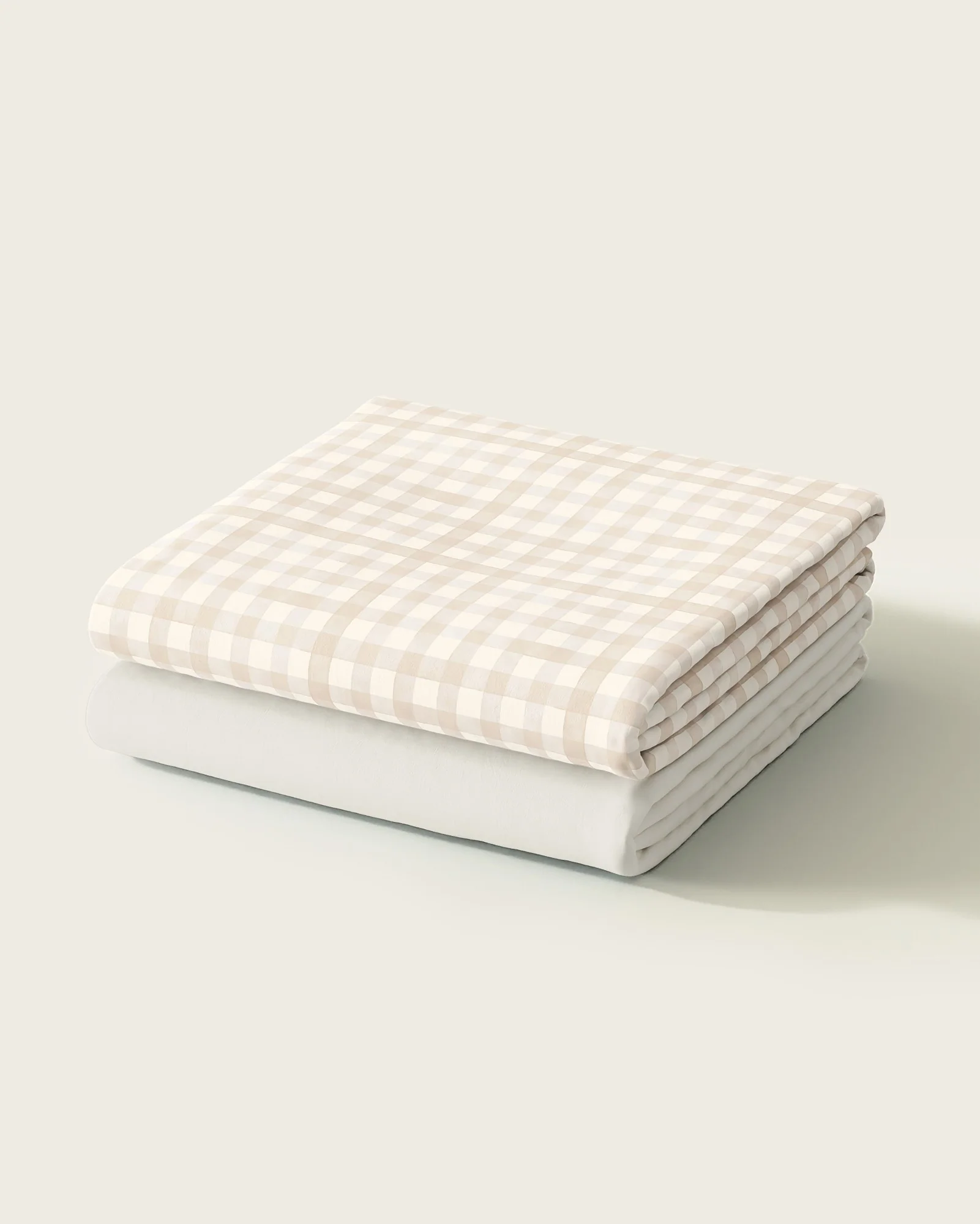 Gingham Crib Sheet Set - Image 5
