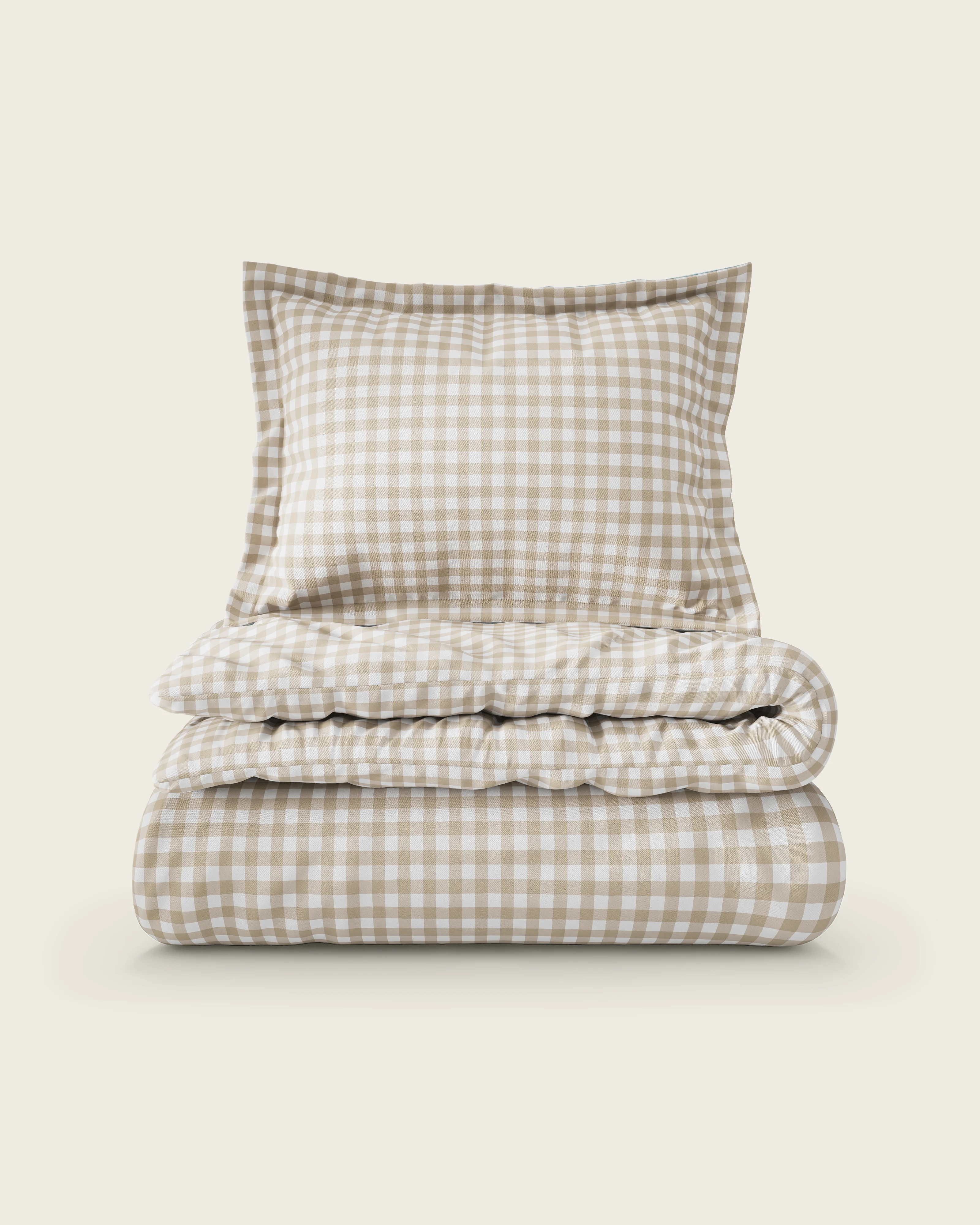 Gingham Twin Duvet Cover Set - Image 8