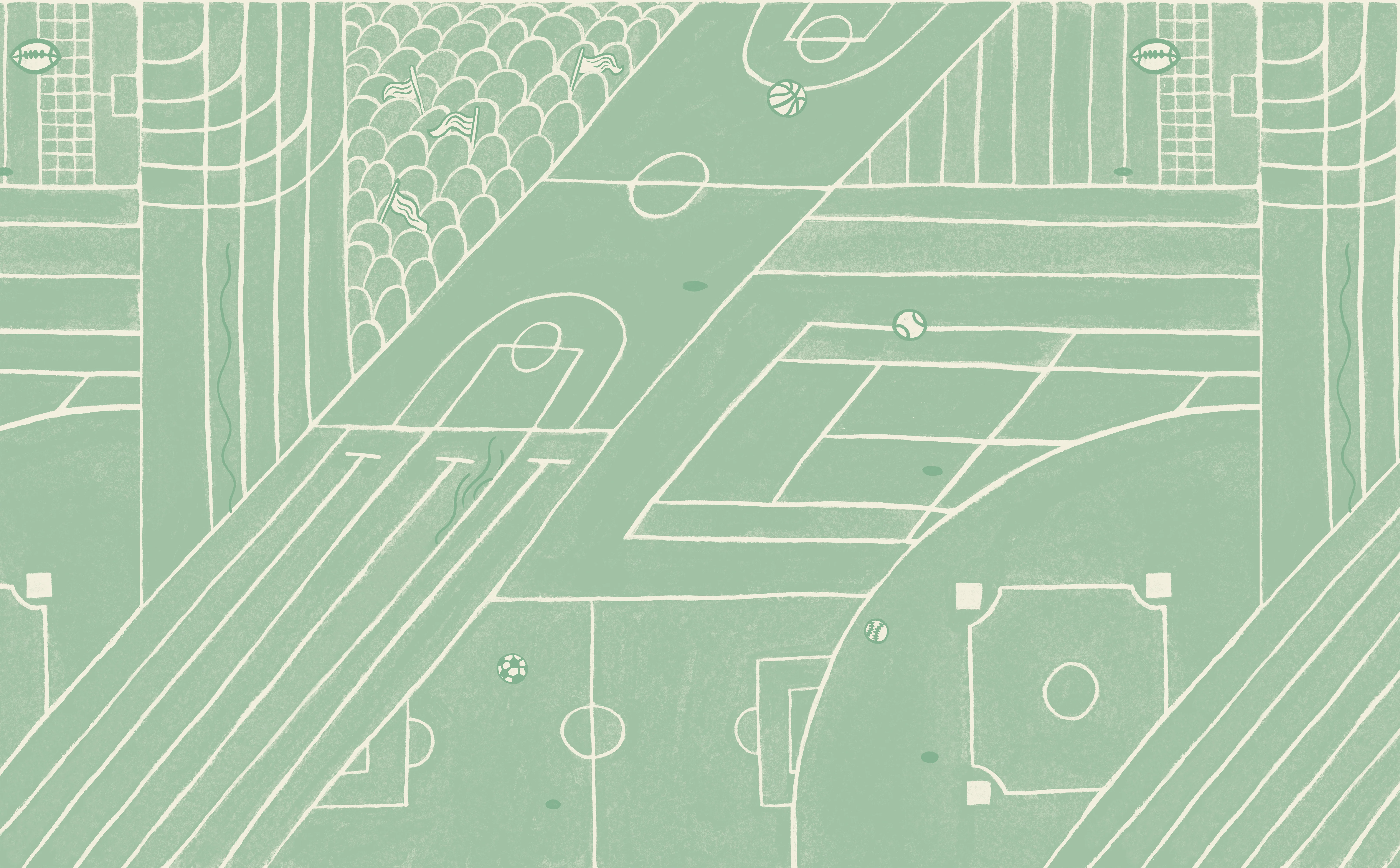 Good Sport Wall Mural Sample - Image 2