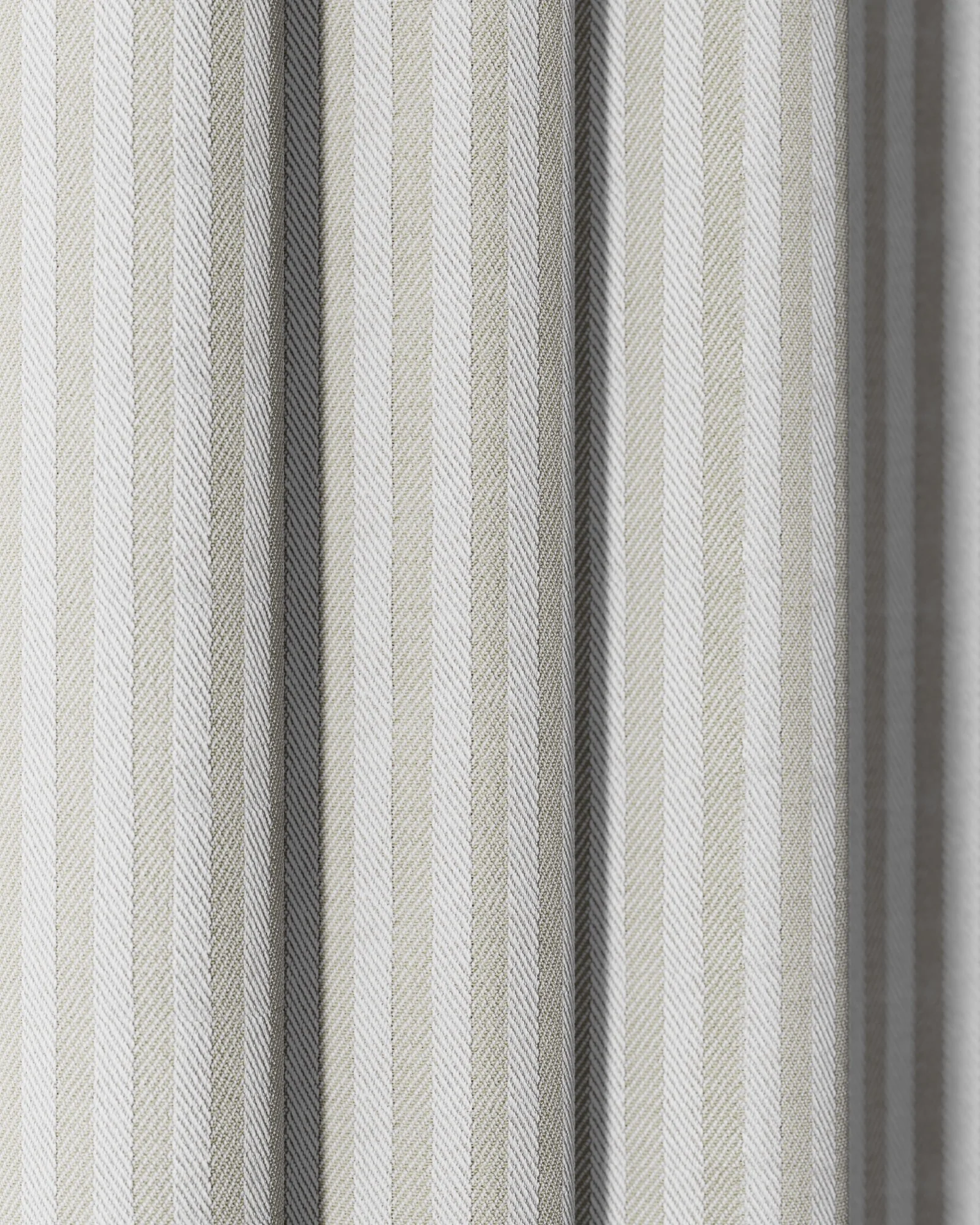 Herringbone Stripe Blackout Curtain - Image 9