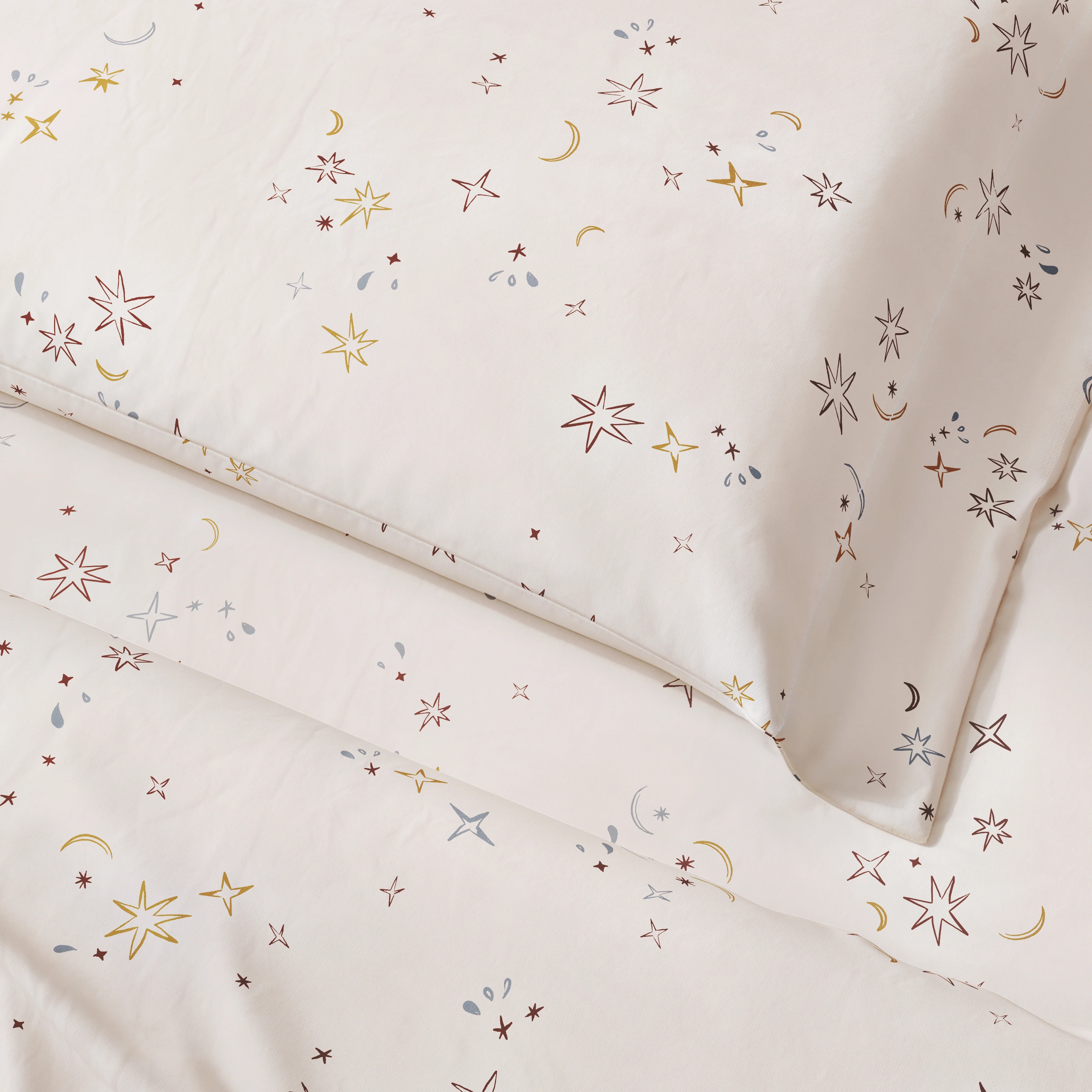 Folk Poetry Twin Sheet Set - Image 3