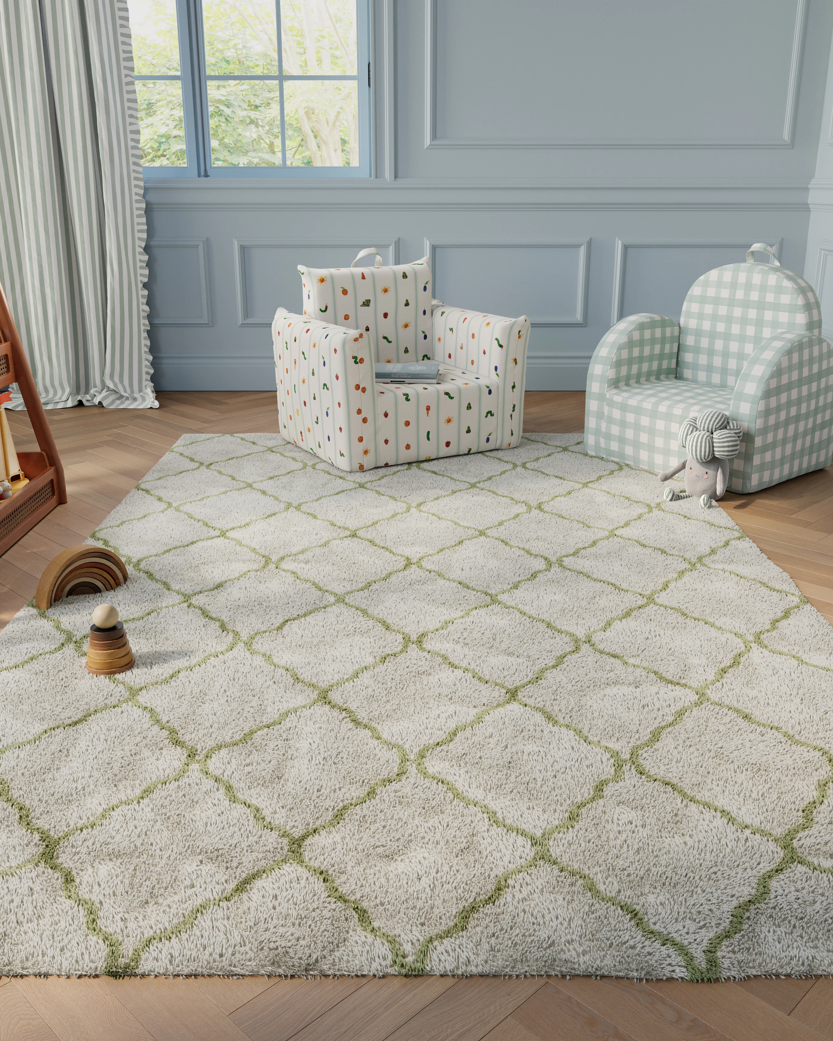 Lattice Washable Rug - Image 19