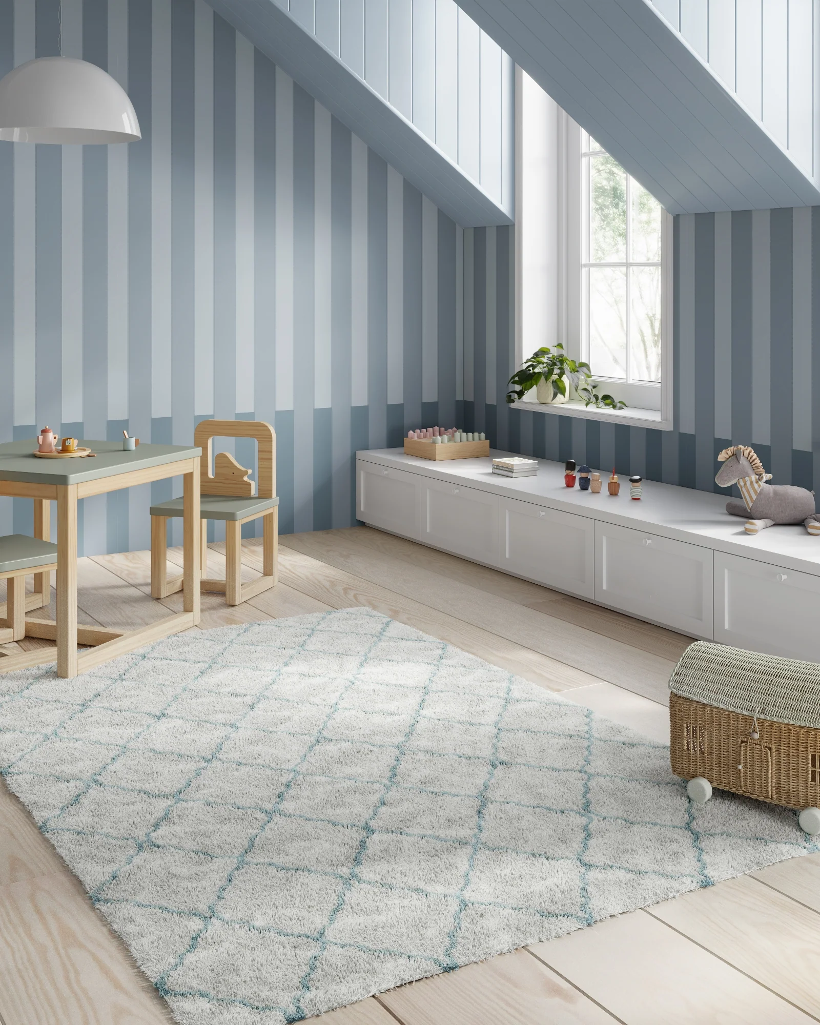 Lattice Washable Rug - Image 3