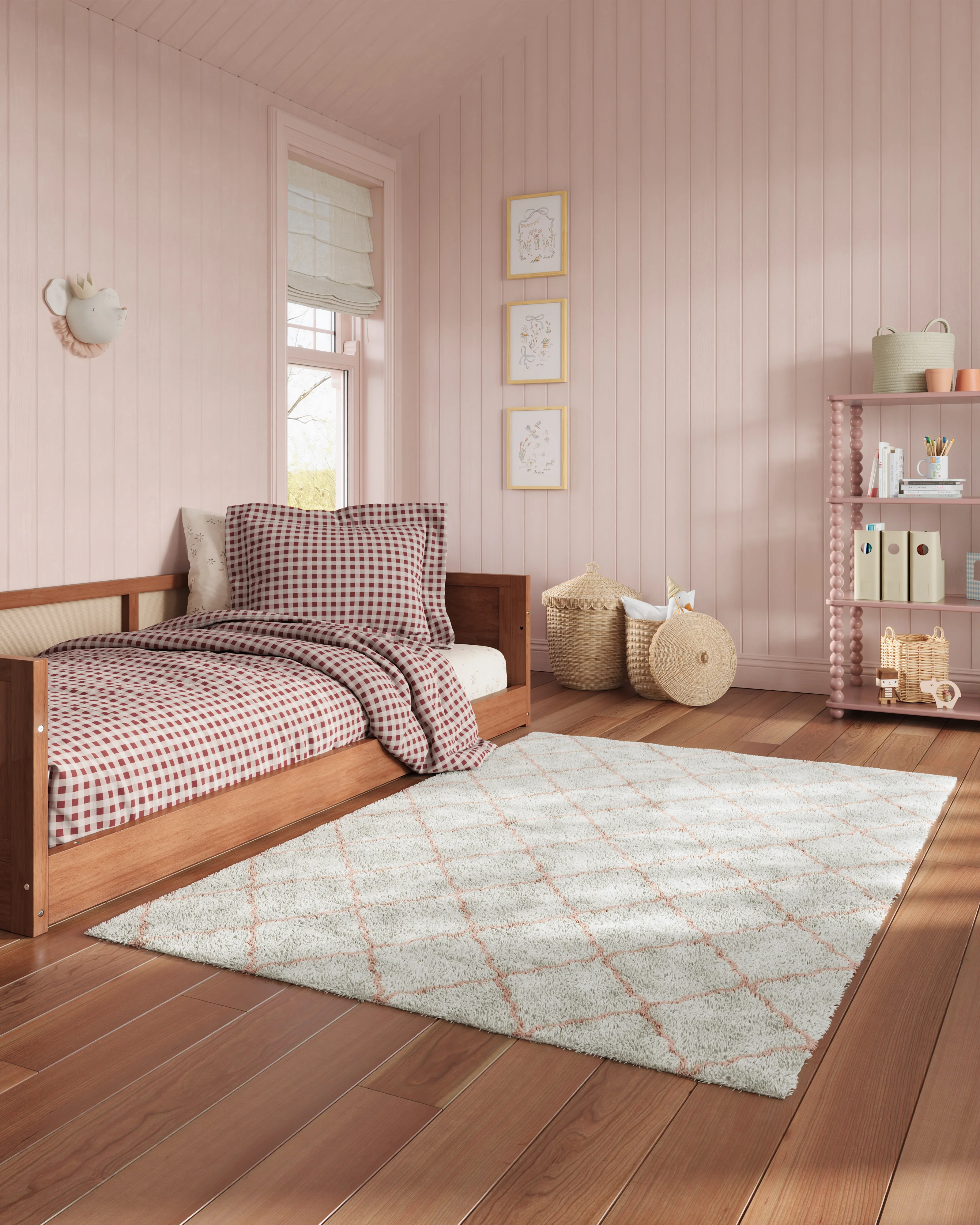 Lattice Washable Rug - Image 9