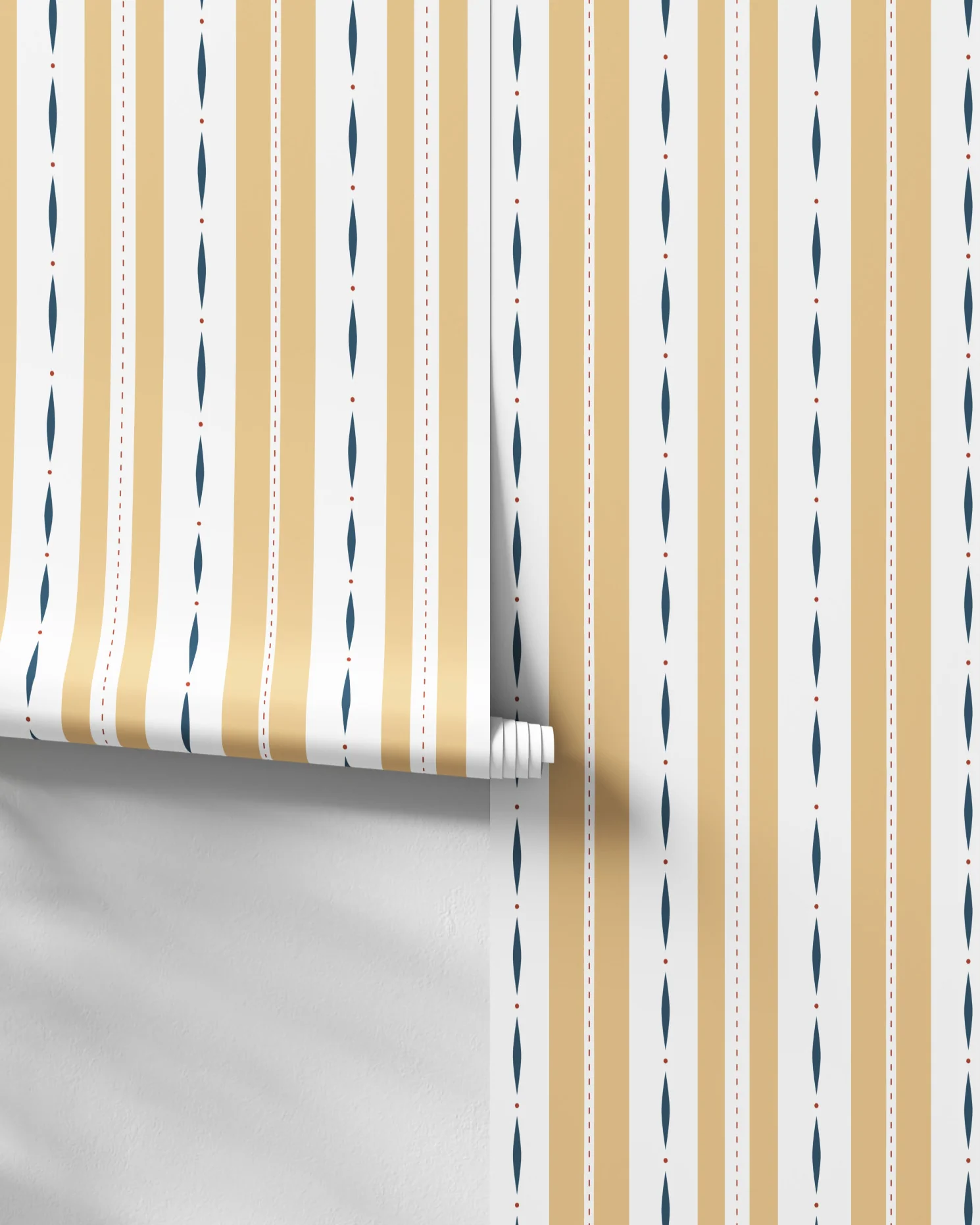 Le Marais Stripes Wallpaper - Image 4