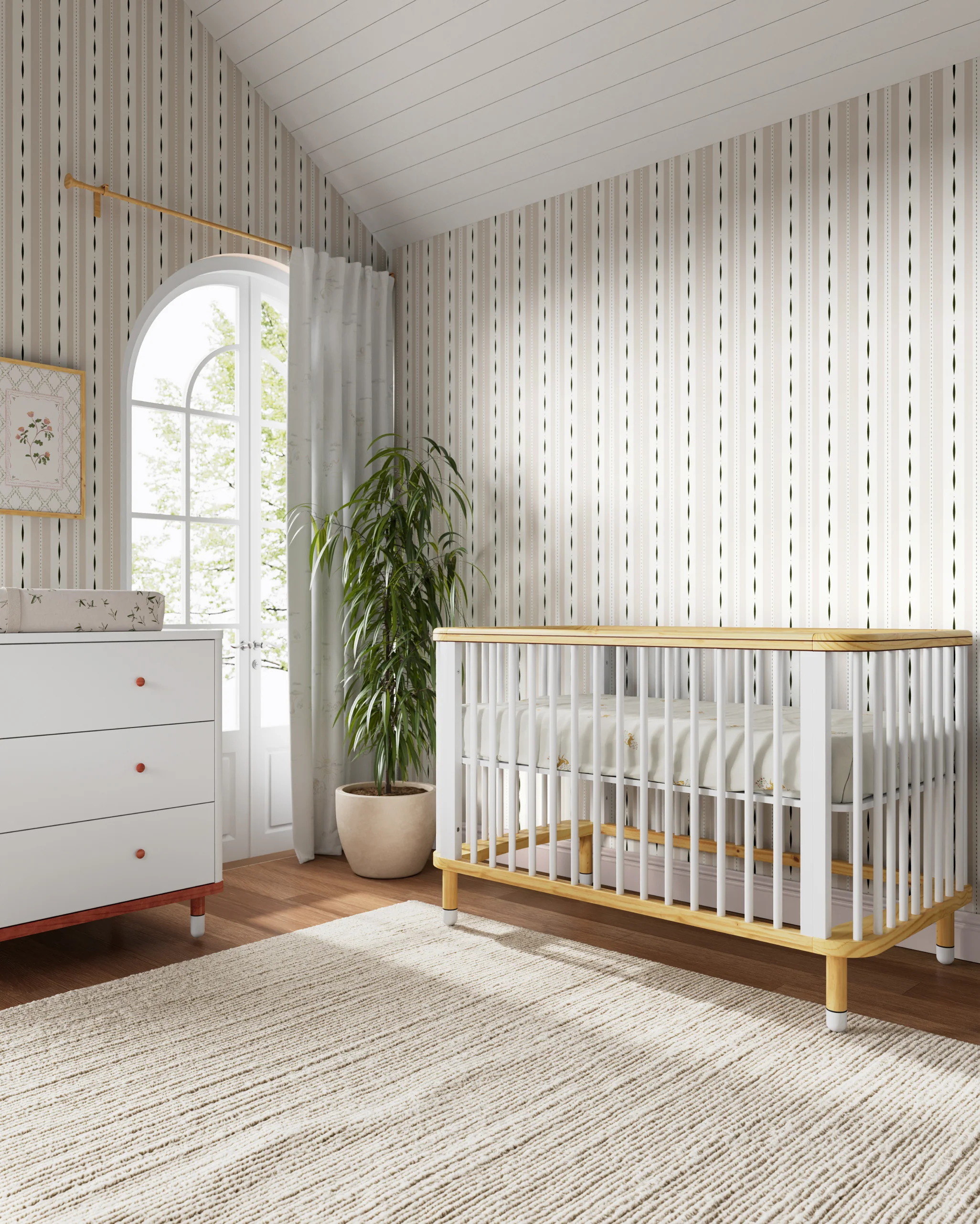 Le Marais Stripes Wallpaper - Image 7