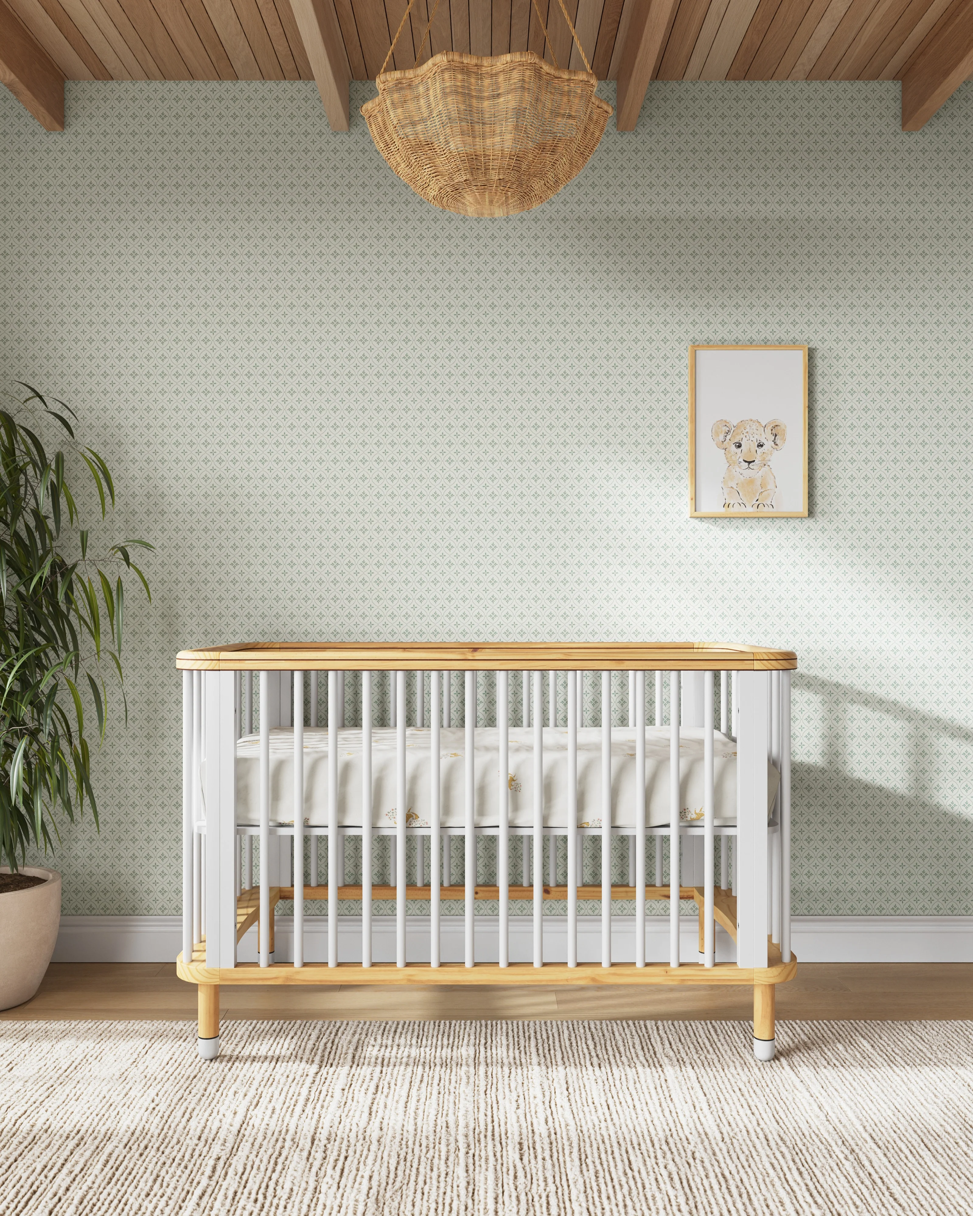 Hawthorn Leaf Wallpaper - Image 3