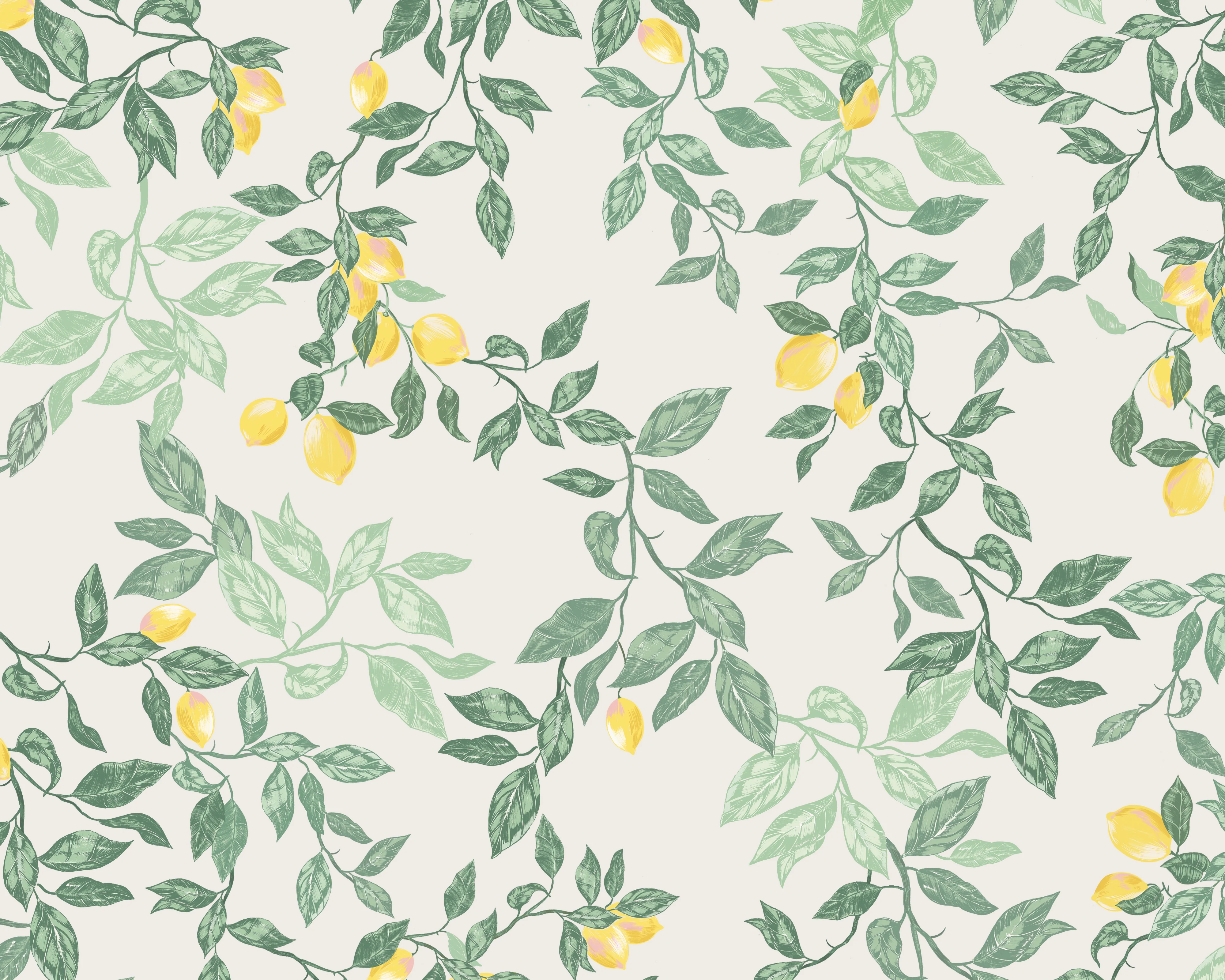 Lemon Drop Wallpaper Sample