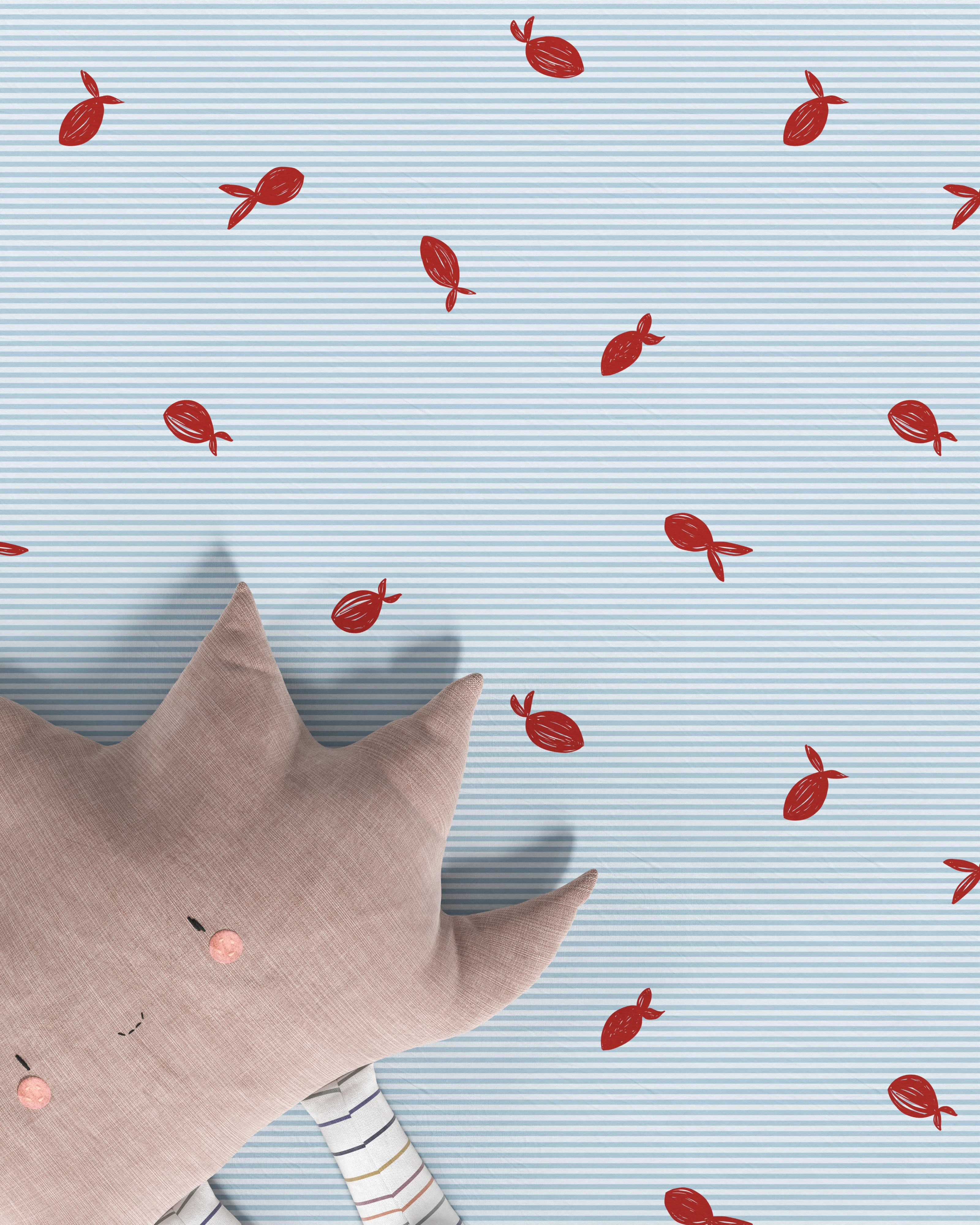 Little Fish Crib Sheet Set - Image 5
