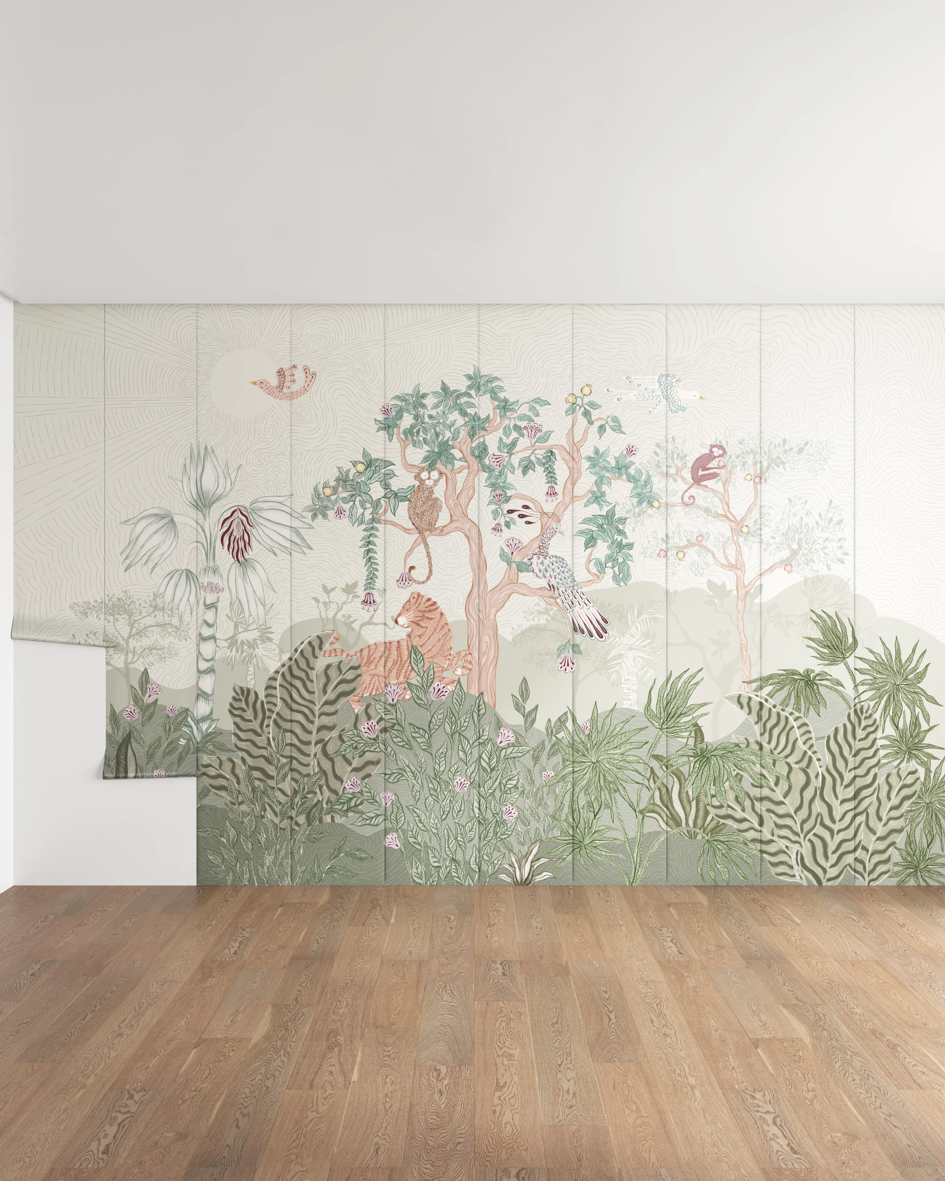 Lively Menagerie Wall Mural - Image 10