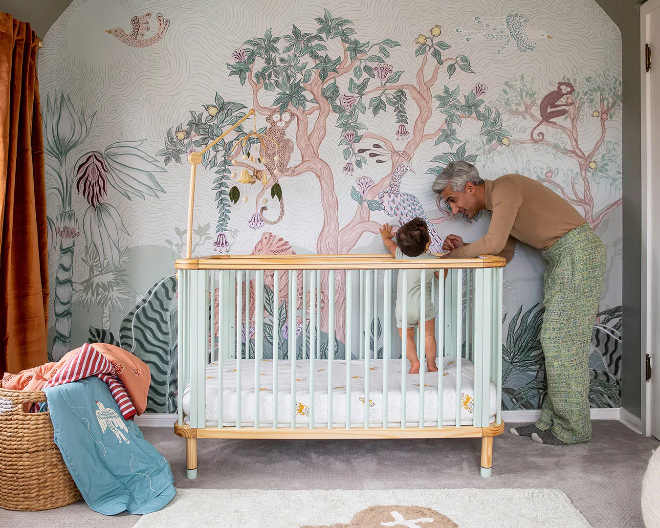 Lively Menagerie Wall Mural - Image 3