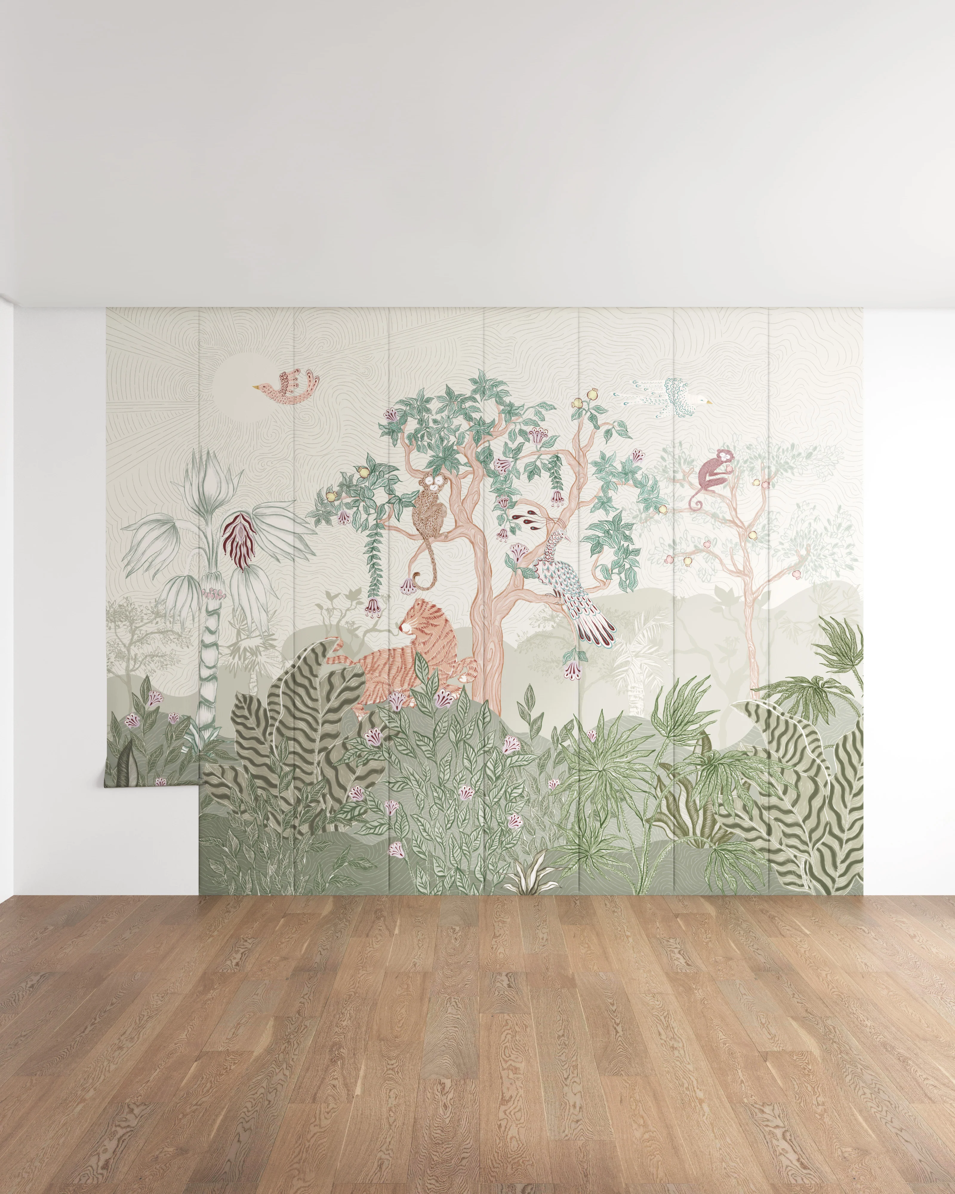 Lively Menagerie Wall Mural - Image 9