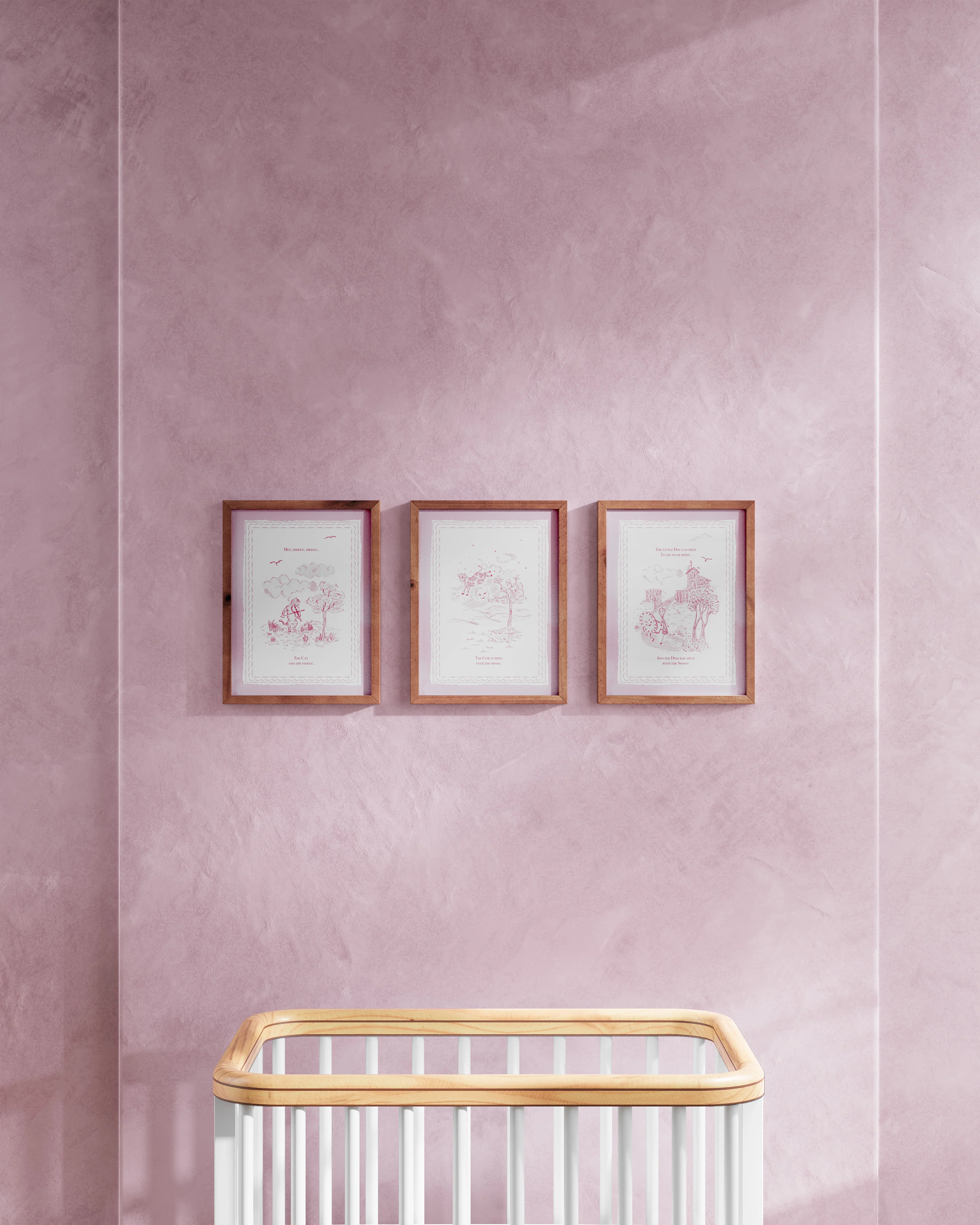 Nursery Rhyme Wall Art Set - Image 2