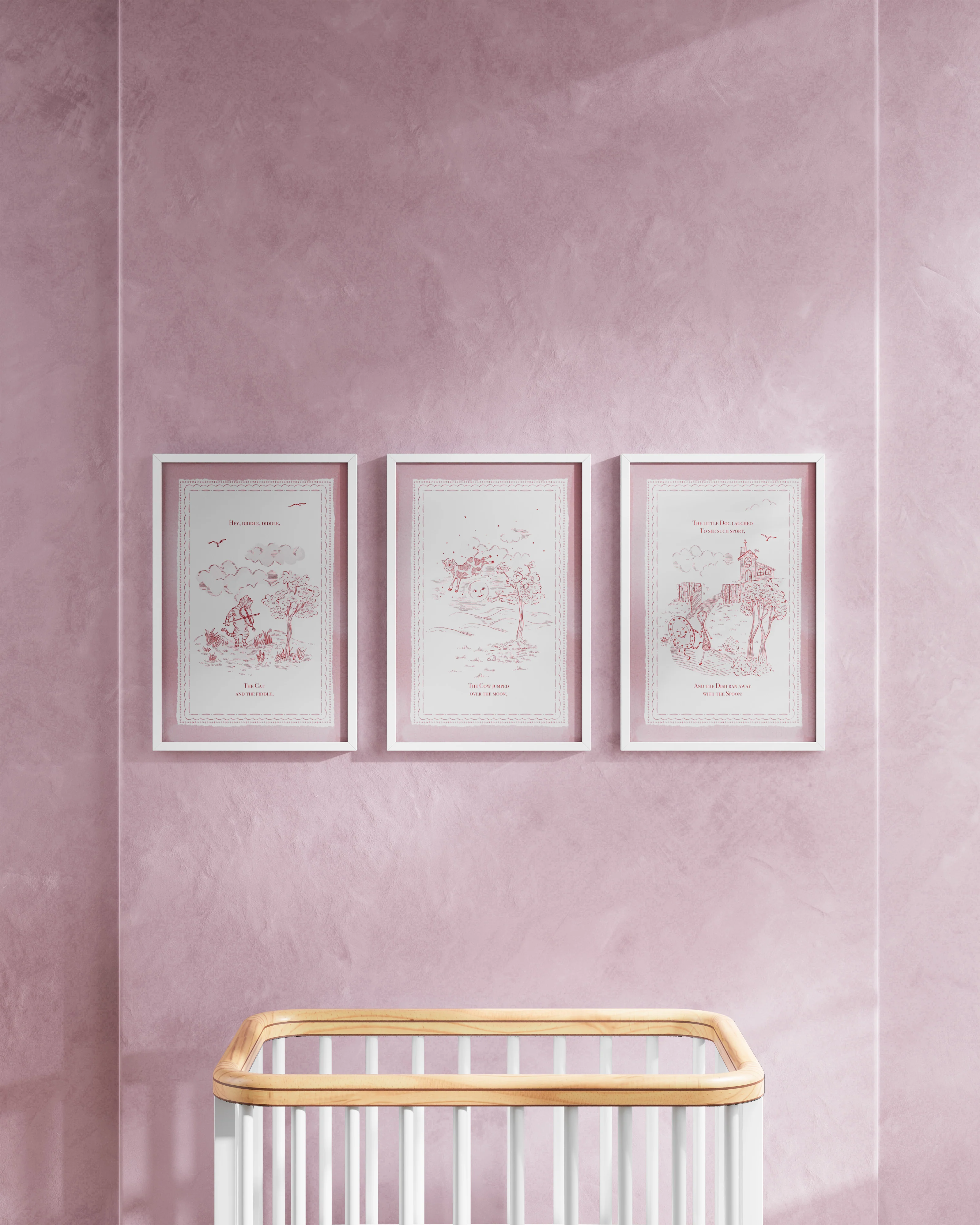 Nursery Rhyme Wall Art Set - Image 6