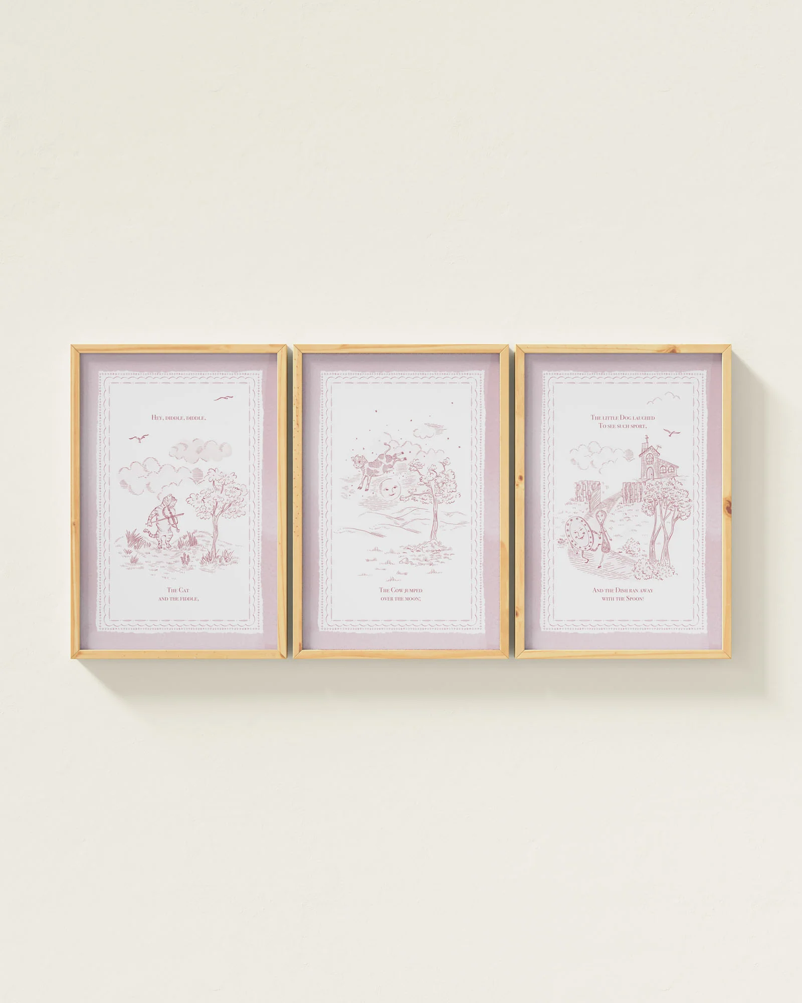 Nursery Rhyme Wall Art Set - Image 8