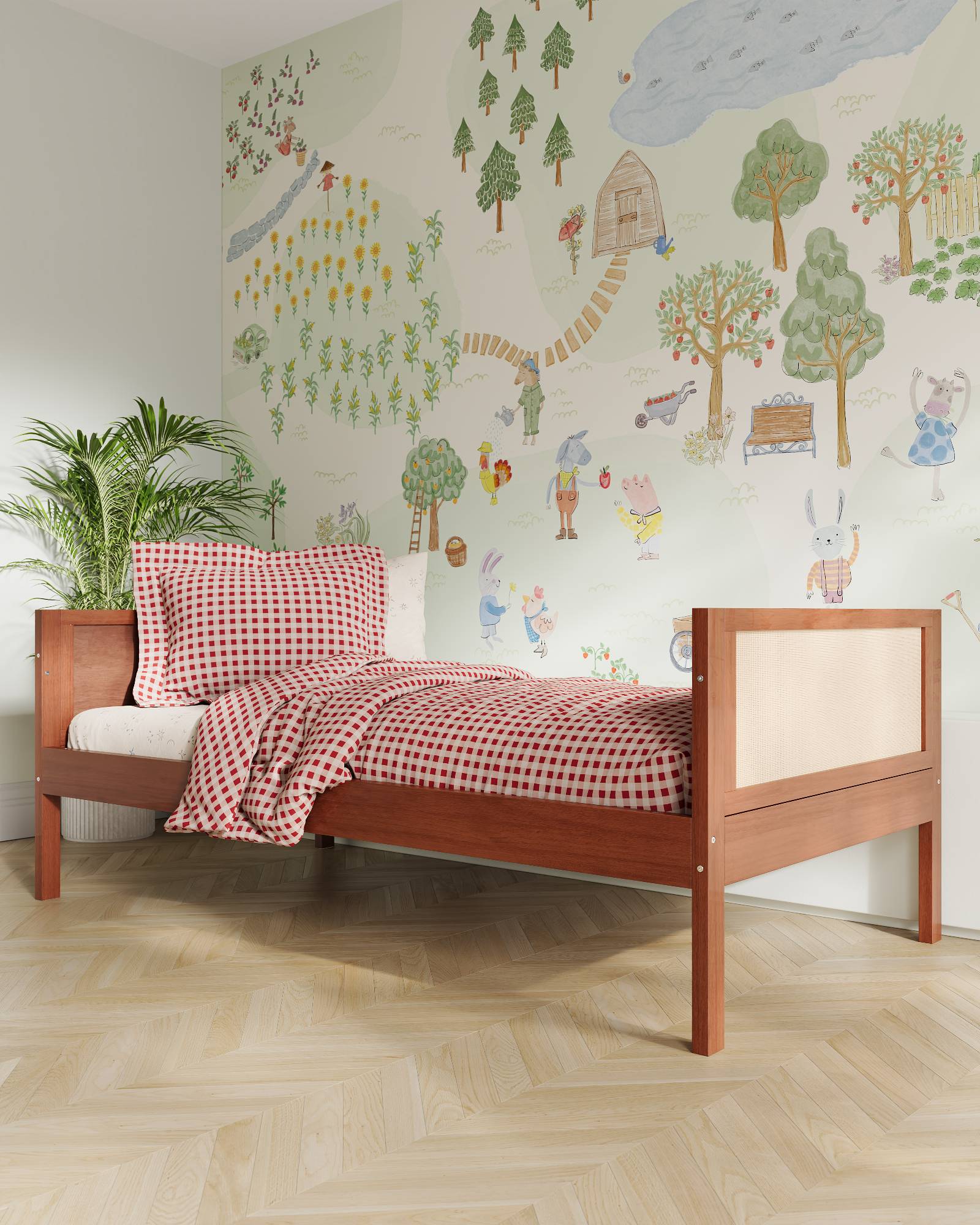 Our House Kids Bed | Convertible Montessori Floor Bed to Twin - Image 13