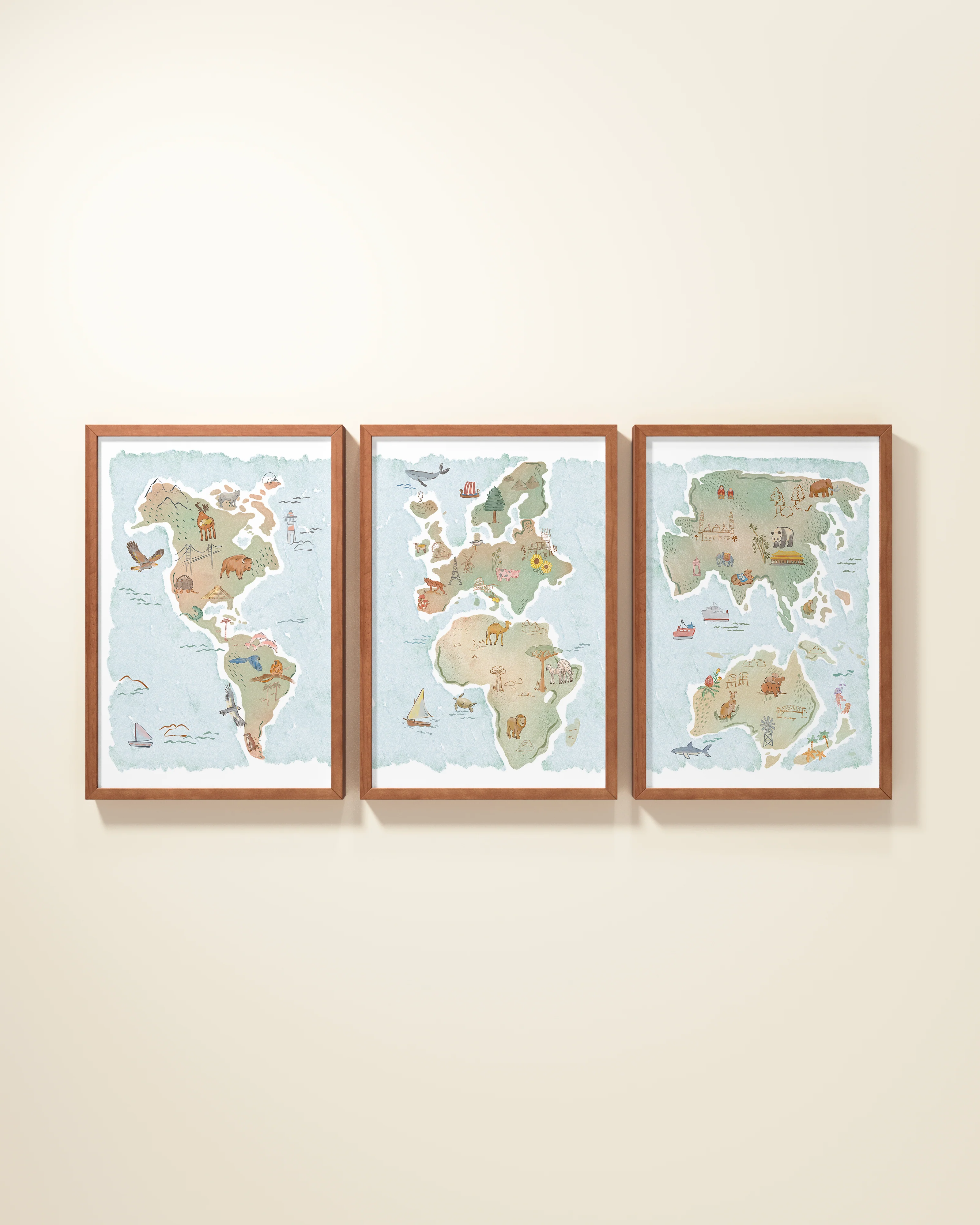 Our World Framed Wall Art Set - Image 7
