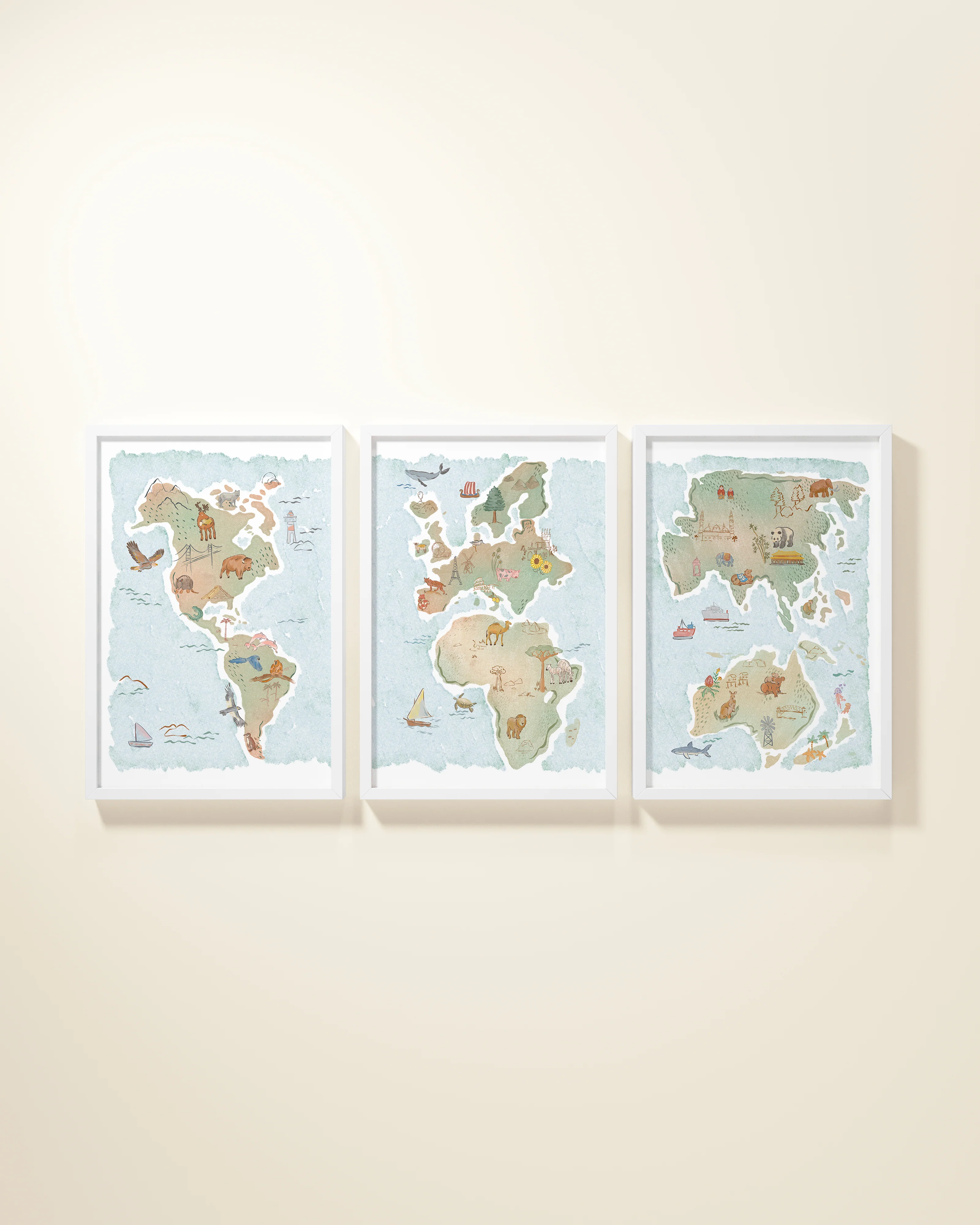 Our World Framed Wall Art Set - Image 9