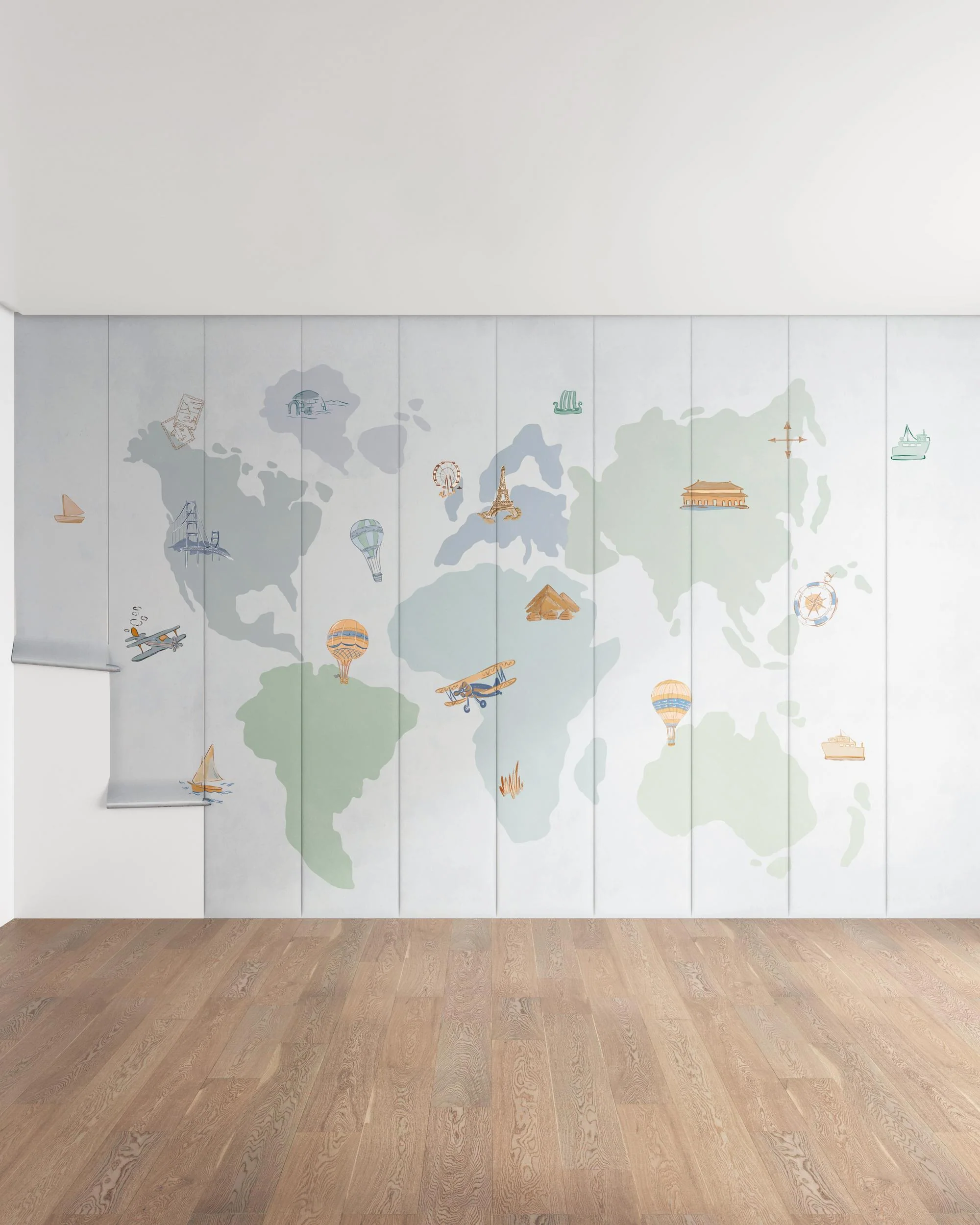 Our World Wall Mural - Image 3