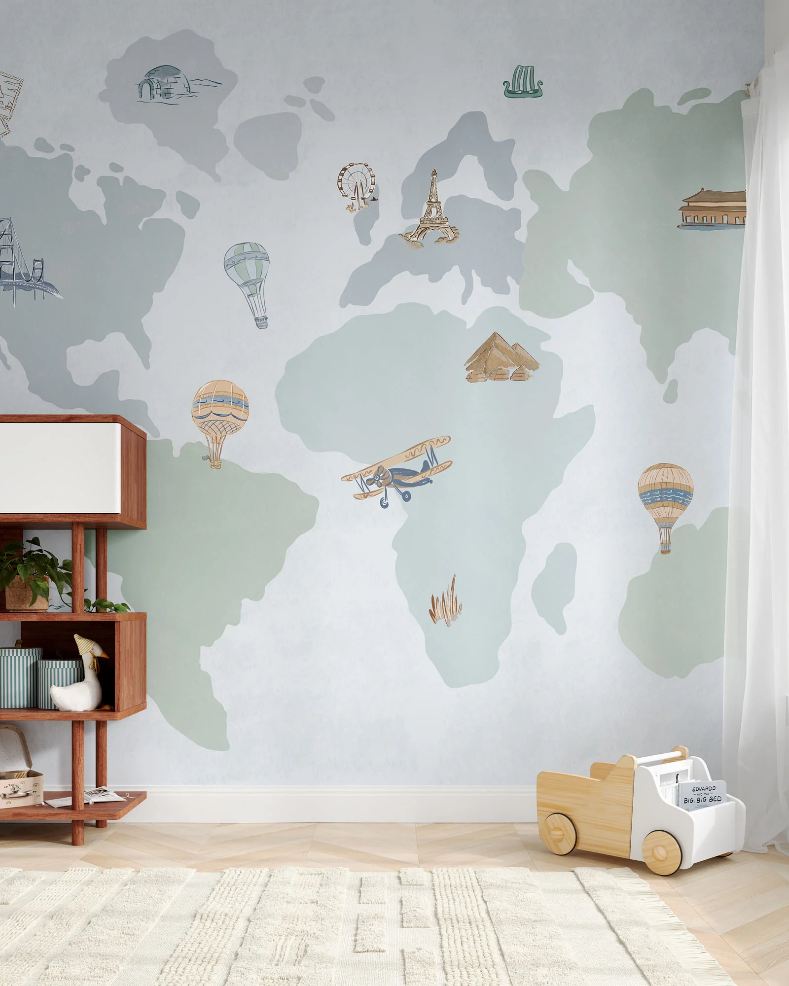 Our World Wall Mural - Image 6