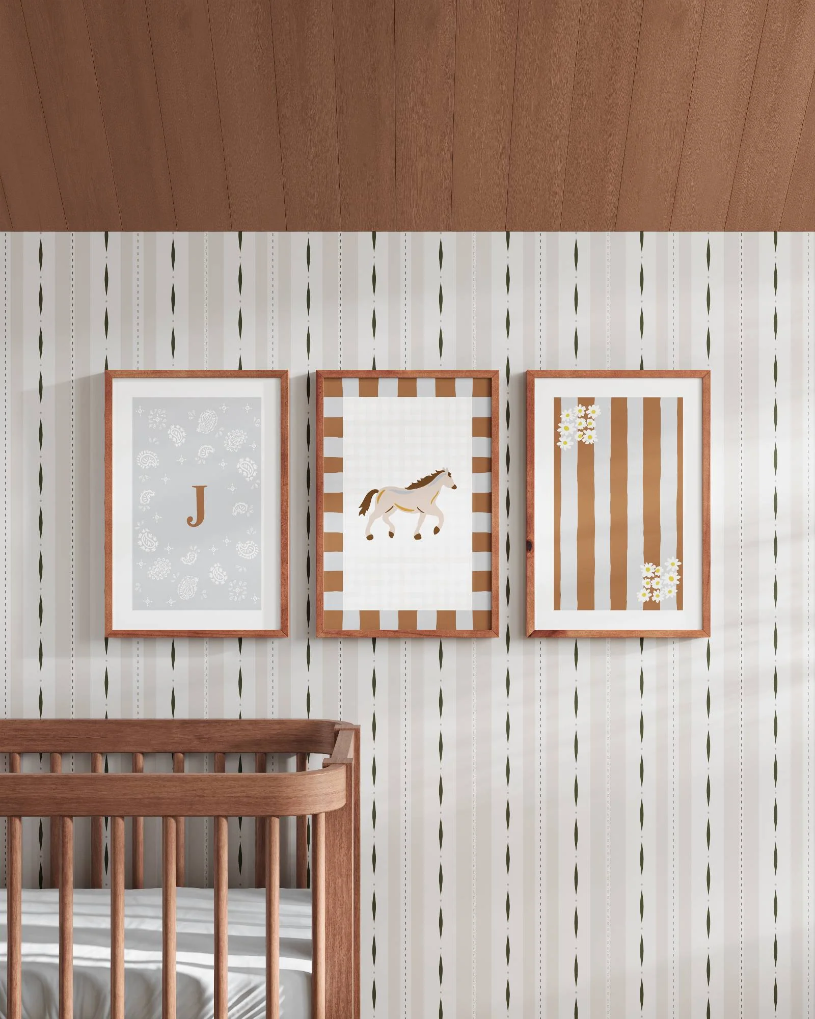 Palomino Horse Personalized Wall Art Set - Image 18